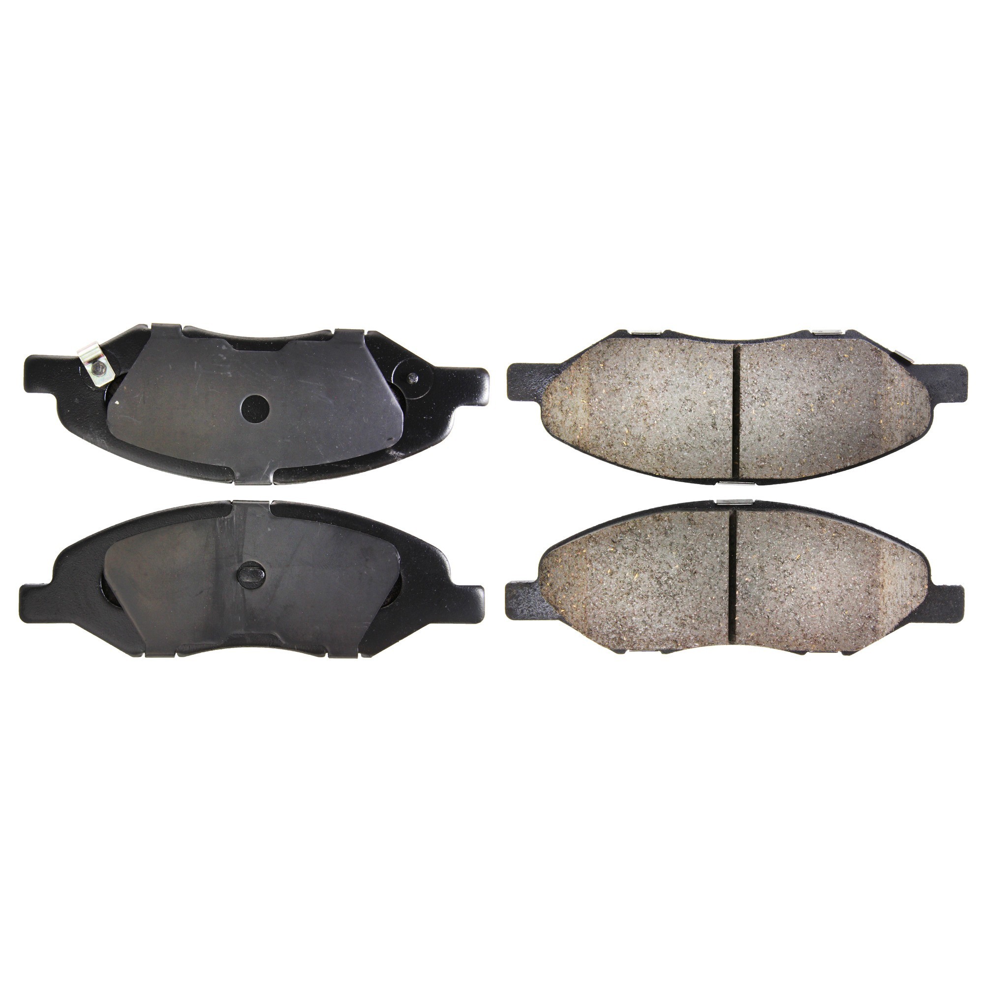 Centric Premium Ceramic Brake Pads with Shims and Hardware