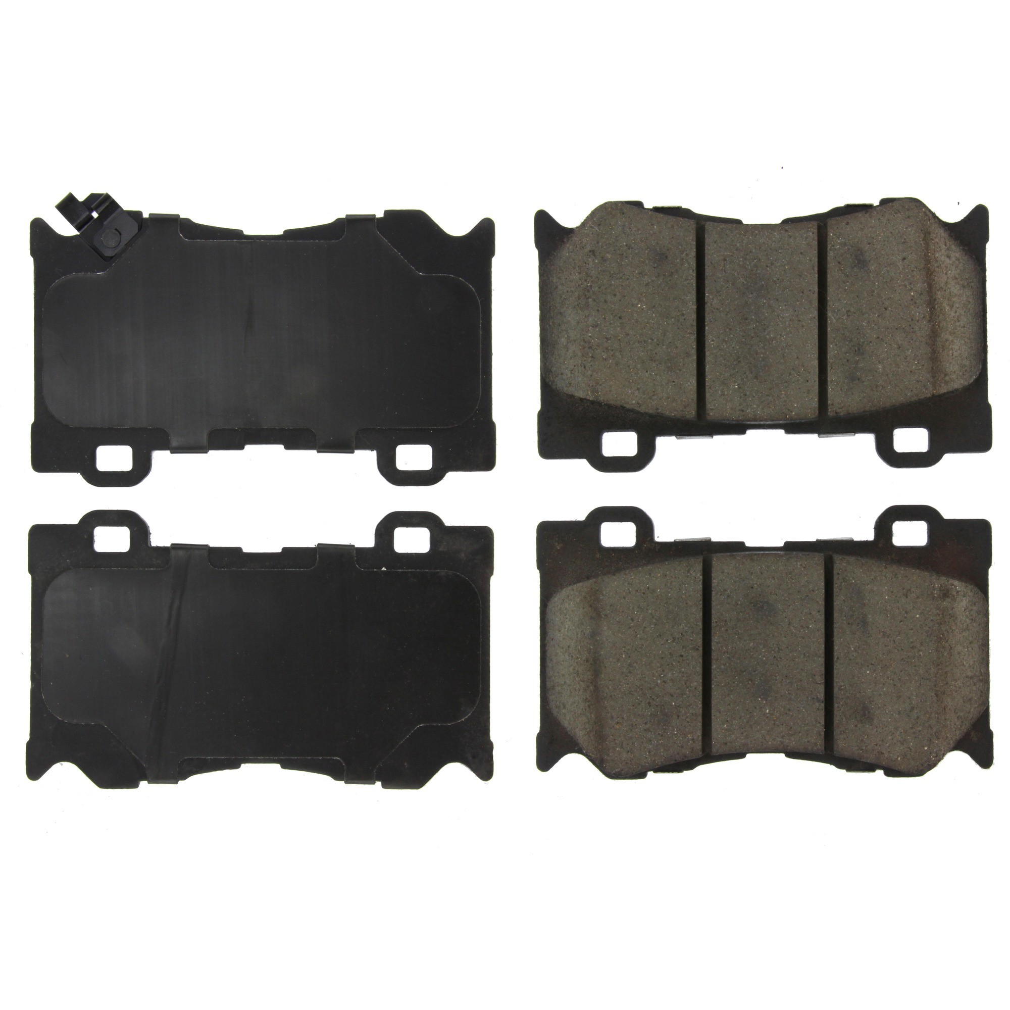 Centric Premium Ceramic Brake Pads with Shims and Hardware