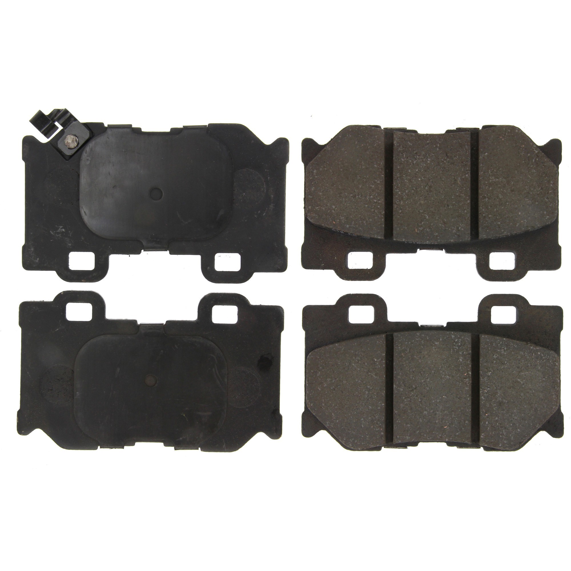 Centric Premium Ceramic Brake Pads with Shims and Hardware