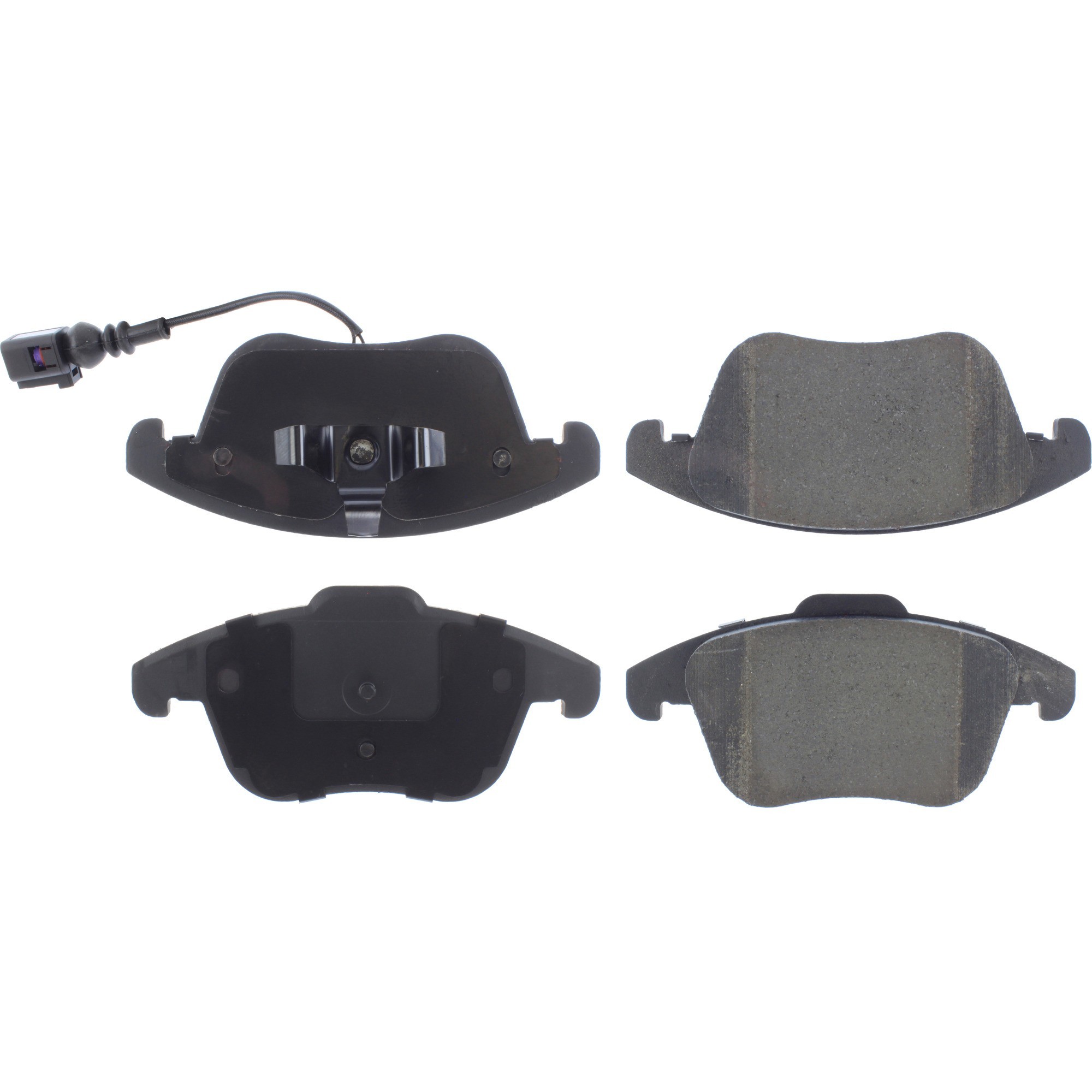 Centric Premium Ceramic Brake Pads with Shims and Hardware