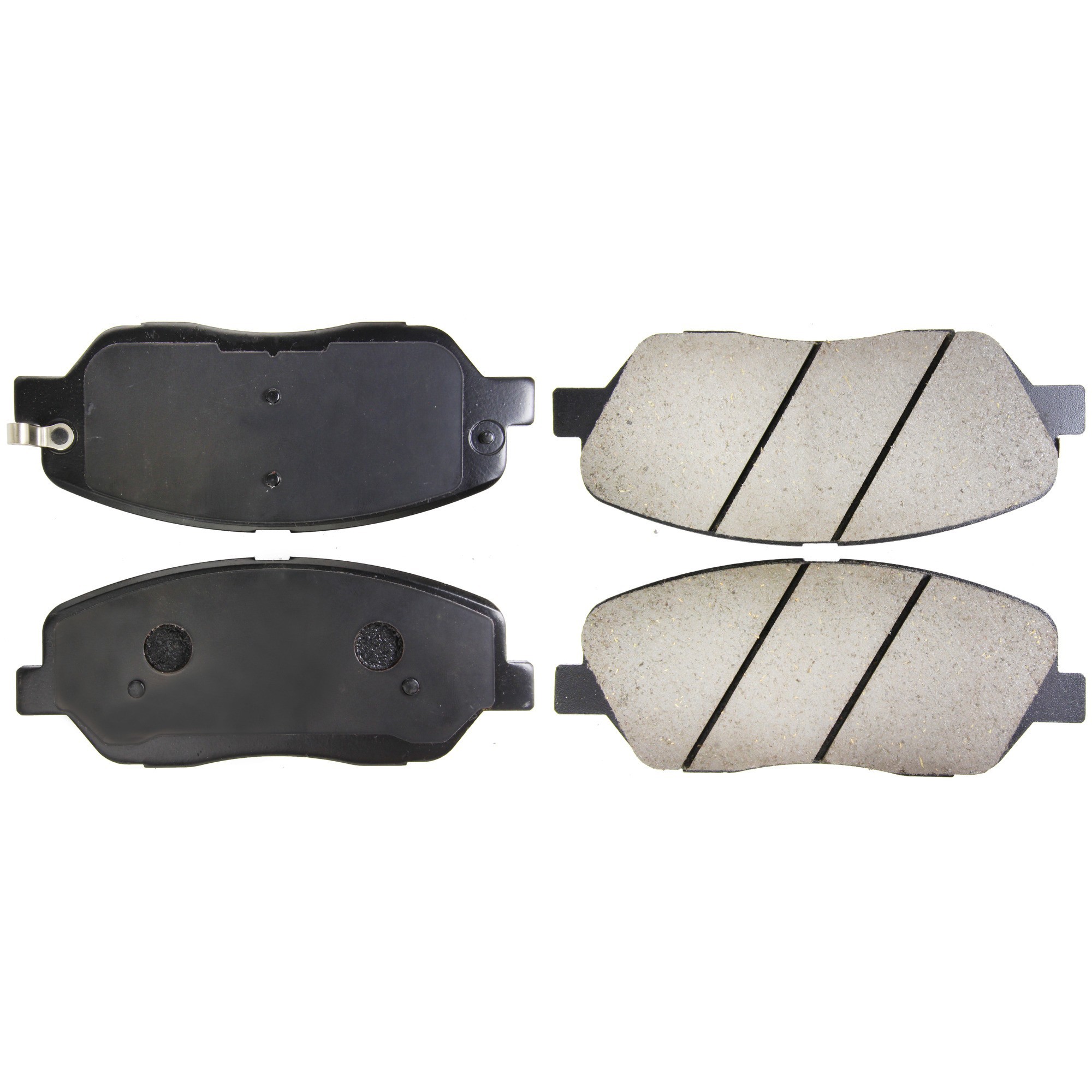 Centric Premium Ceramic Brake Pads with Shims and Hardware