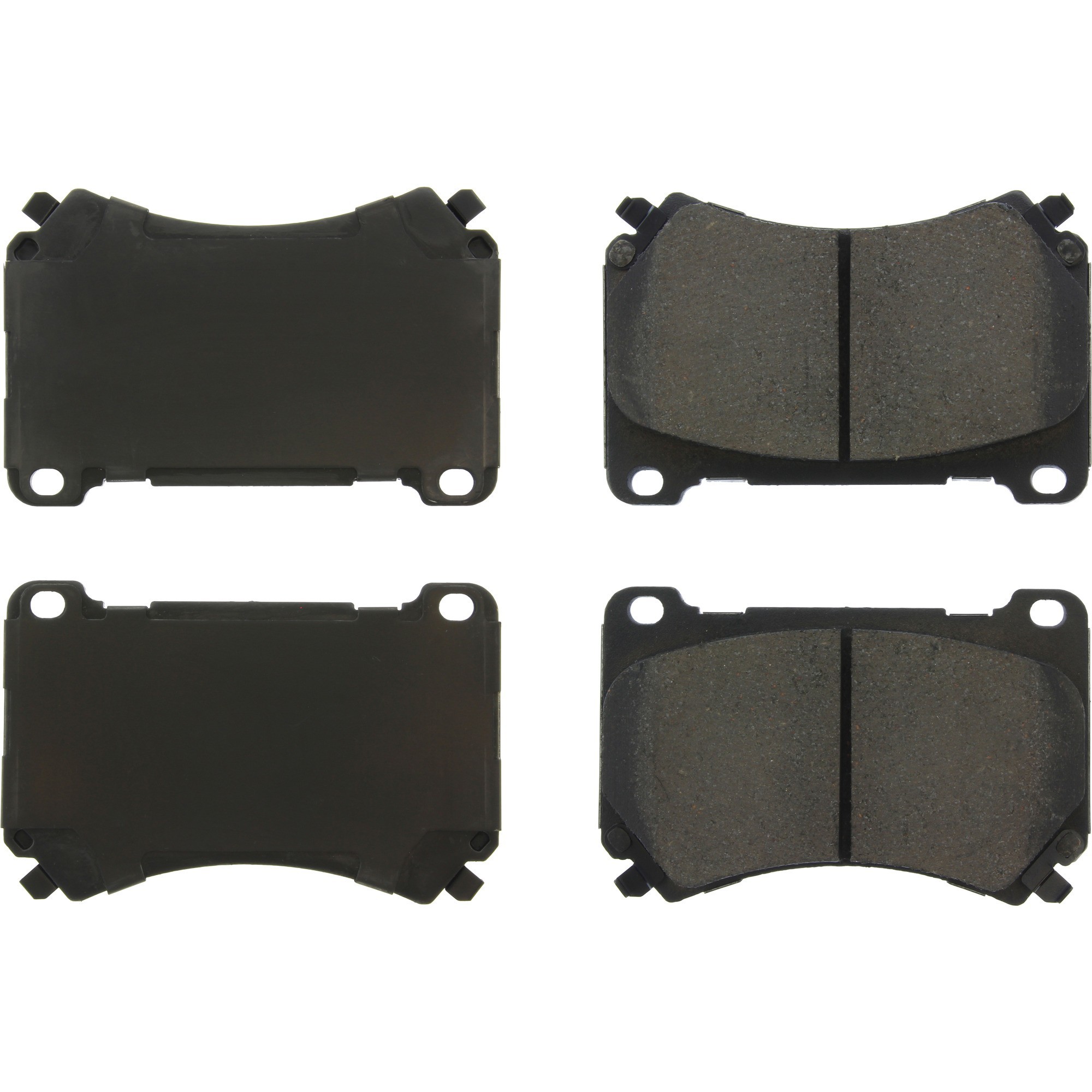 Centric Premium Ceramic Brake Pads with Shims and Hardware