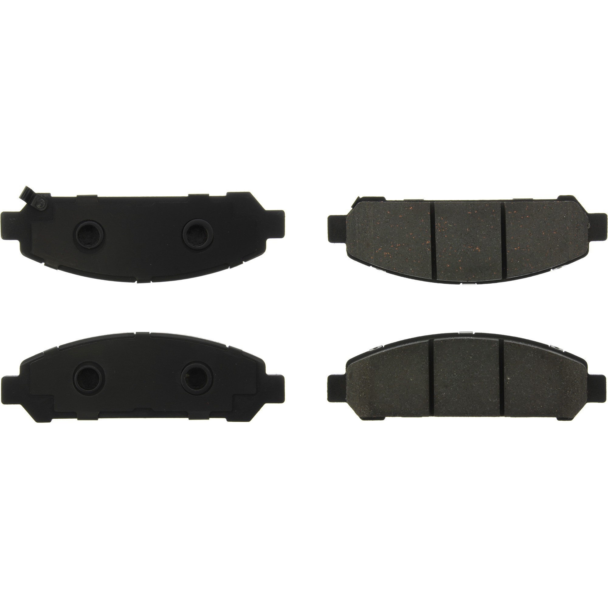 Centric Premium Ceramic Brake Pads with Shims and Hardware