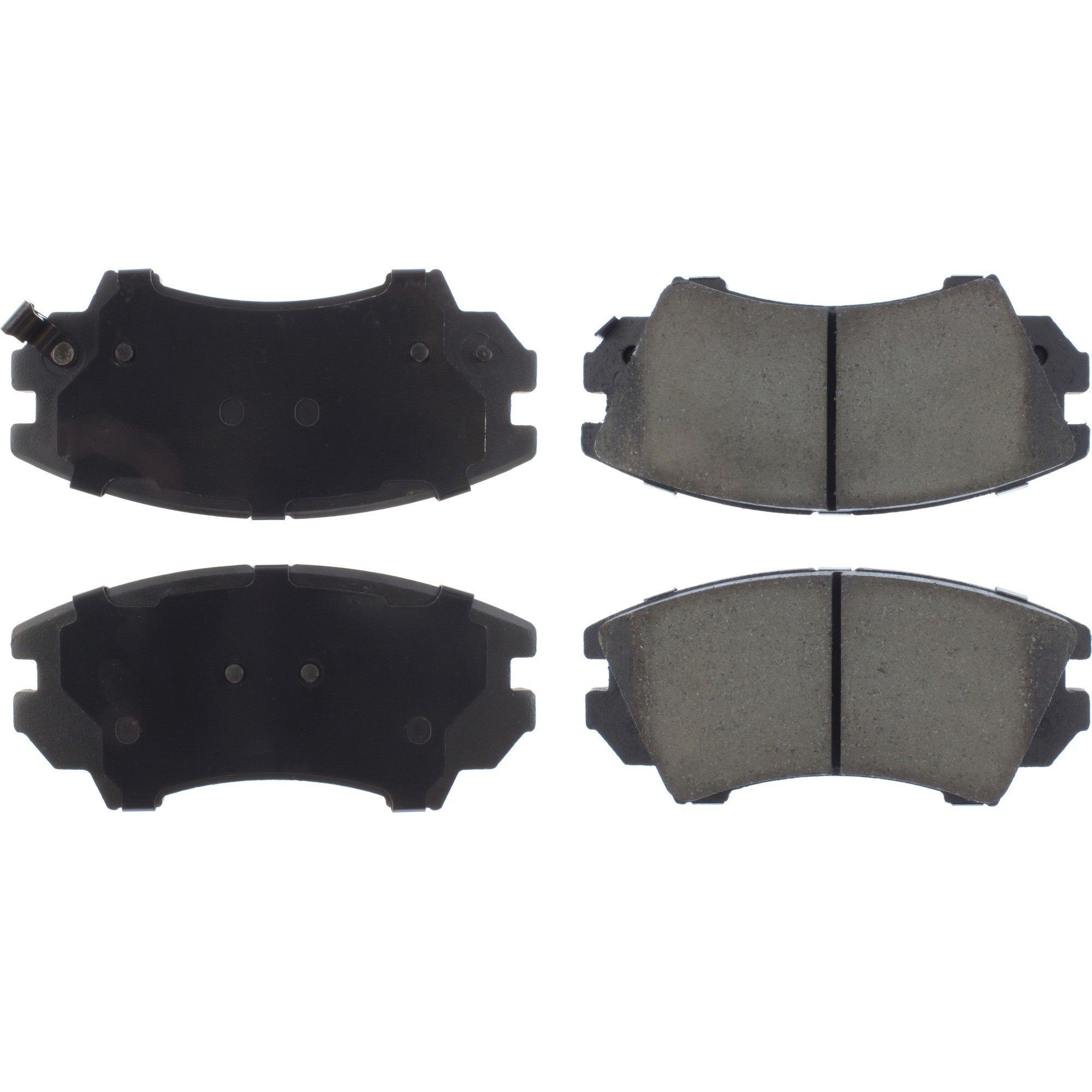Centric Premium Ceramic Brake Pads with Shims and Hardware