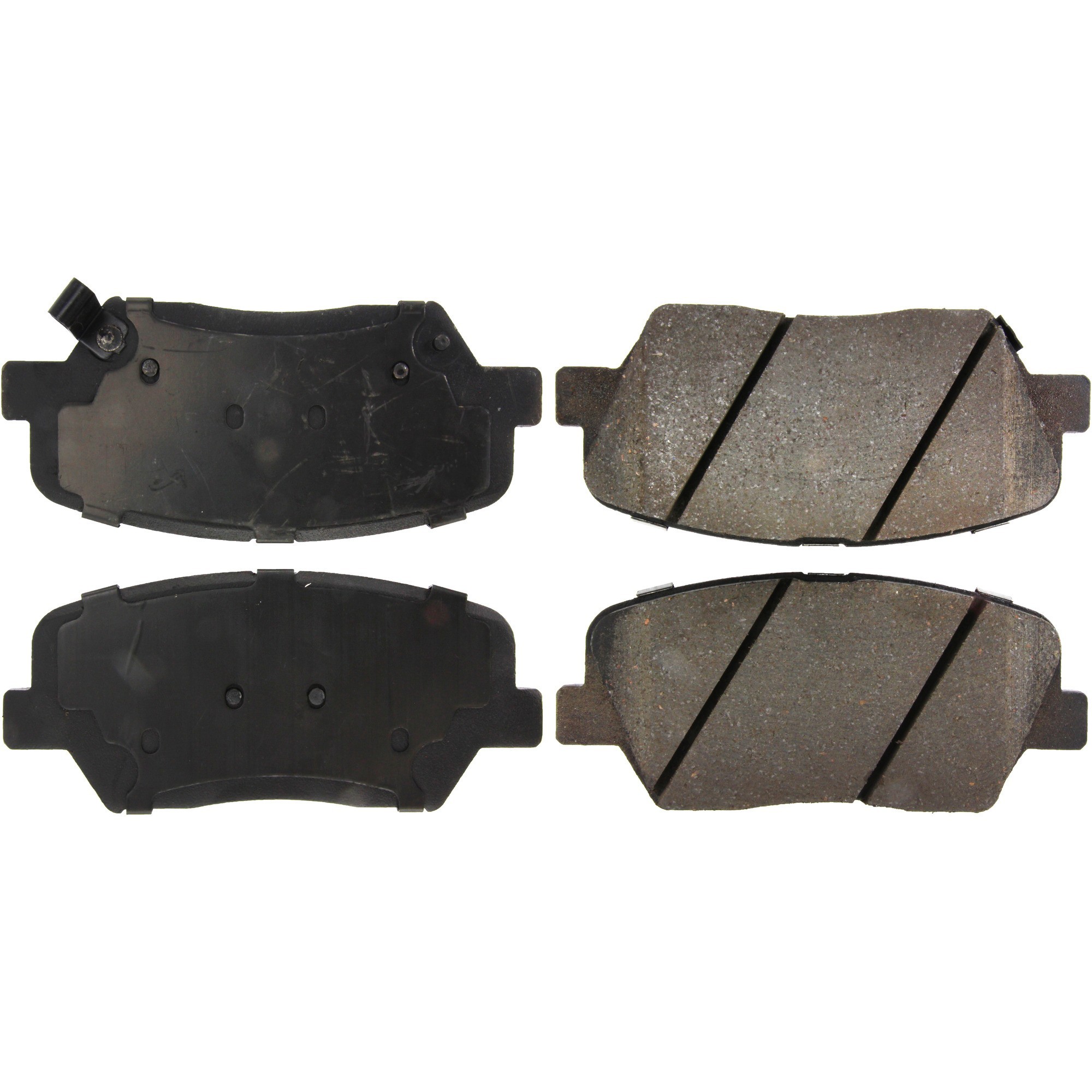 Centric Premium Ceramic Brake Pads with Shims and Hardware