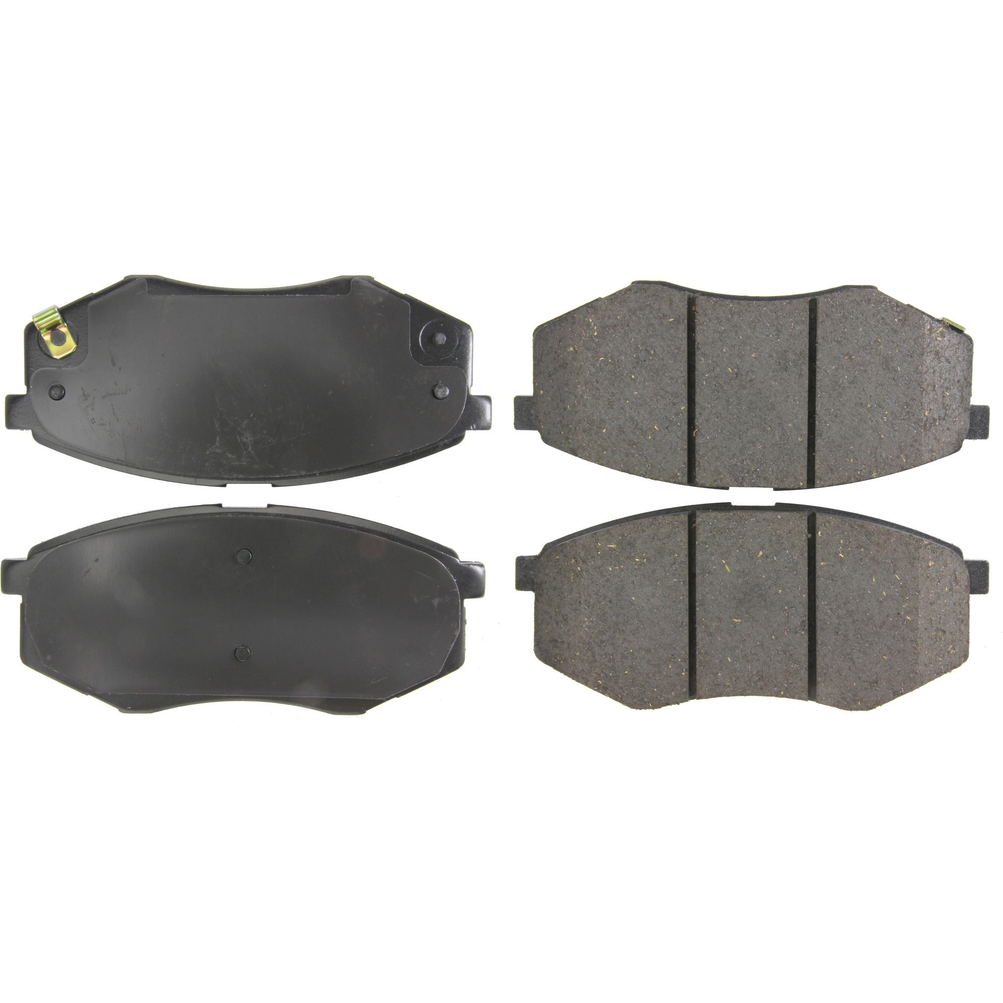 Centric Premium Ceramic Brake Pads with Shims and Hardware