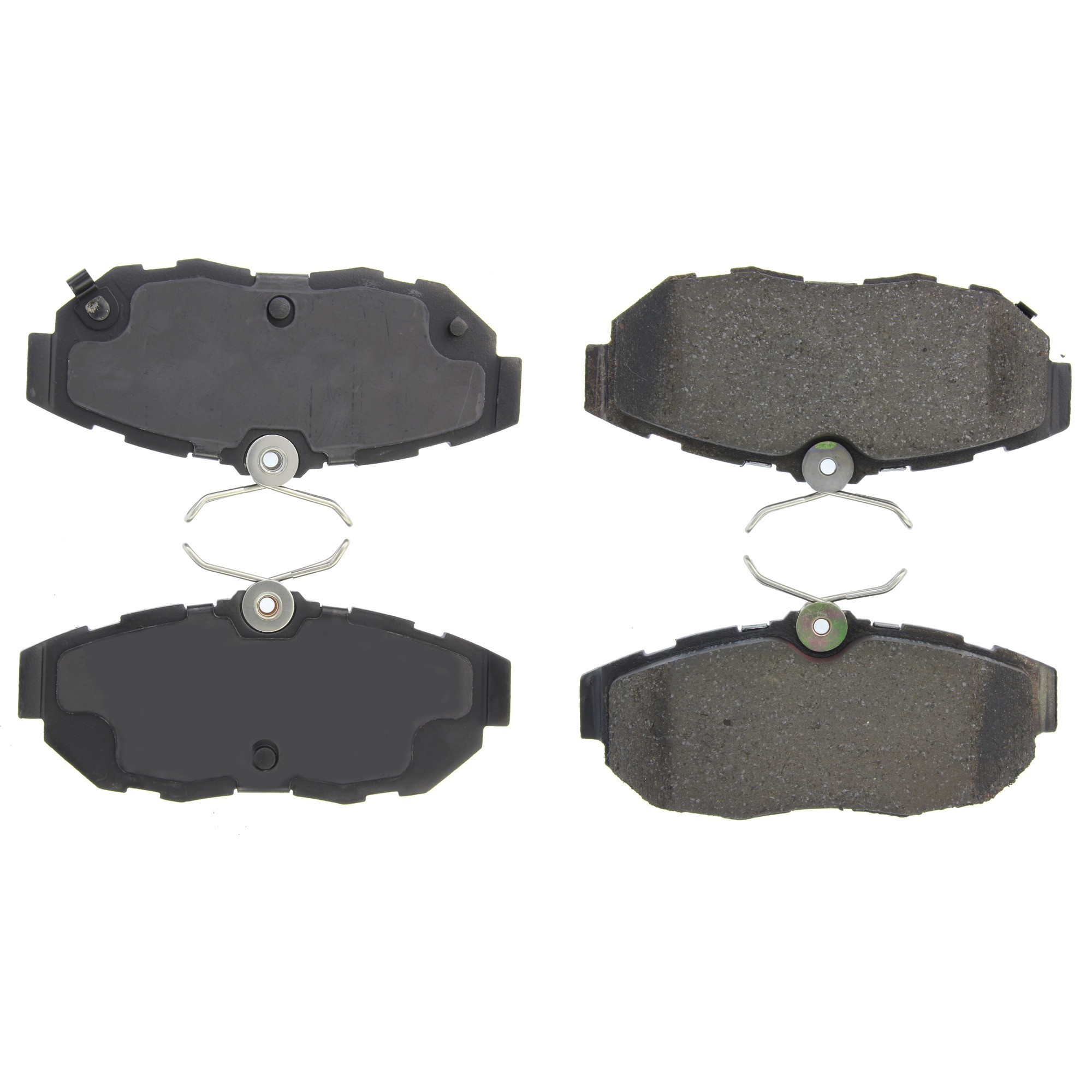 Centric Premium Ceramic Brake Pads with Shims and Hardware