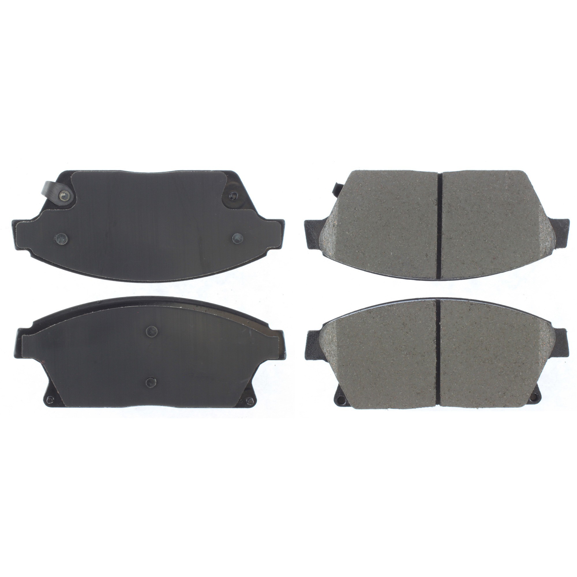 Centric Premium Ceramic Brake Pads with Shims and Hardware