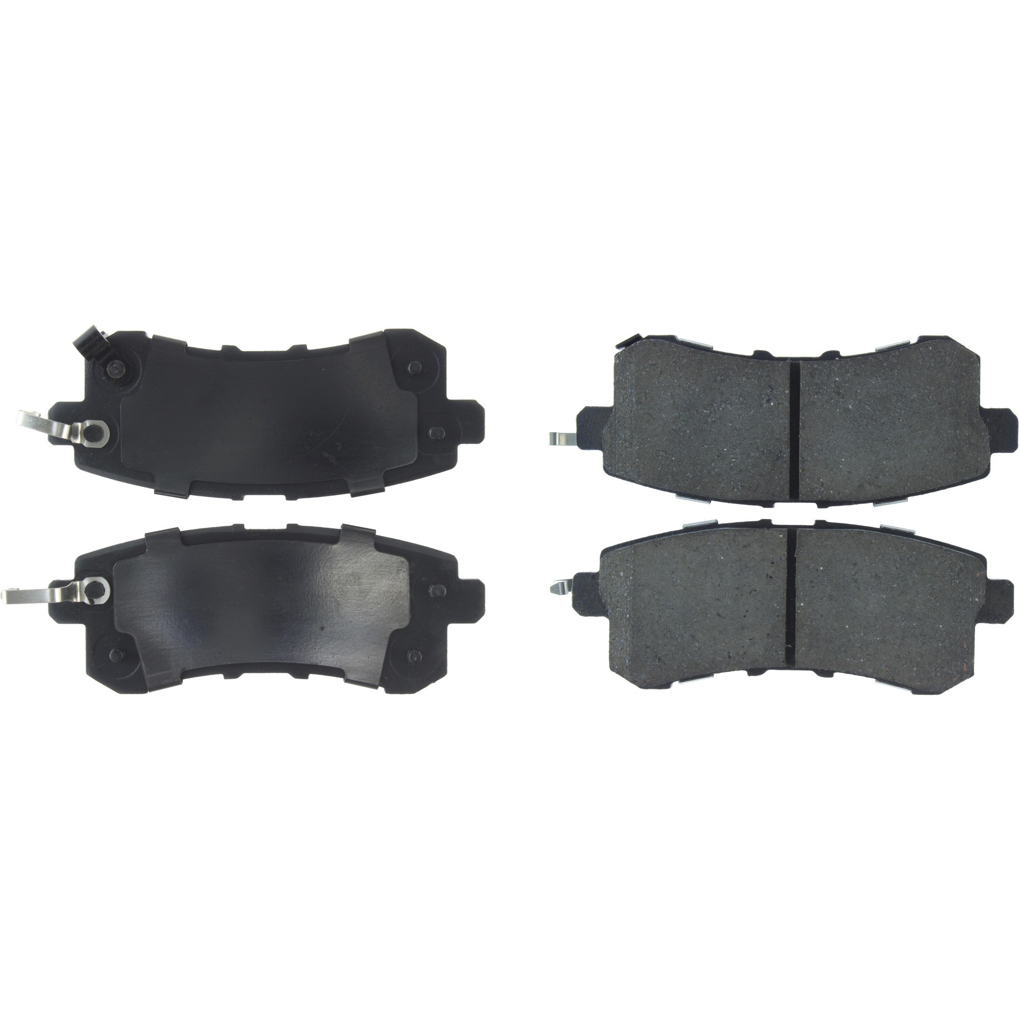 Centric Premium Ceramic Brake Pads with Shims and Hardware