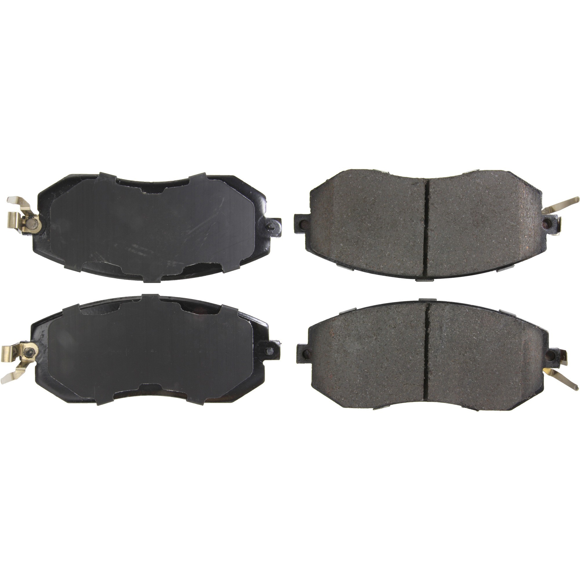 Centric Premium Ceramic Brake Pads with Shims and Hardware