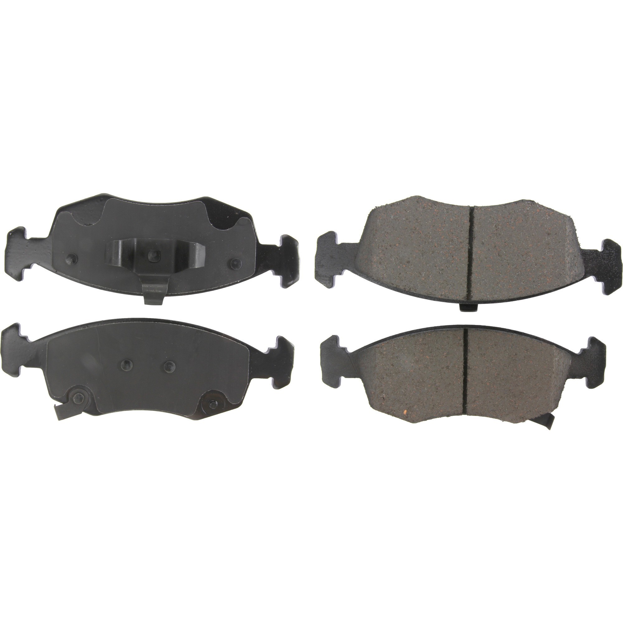 Centric Premium Ceramic Brake Pads with Shims and Hardware