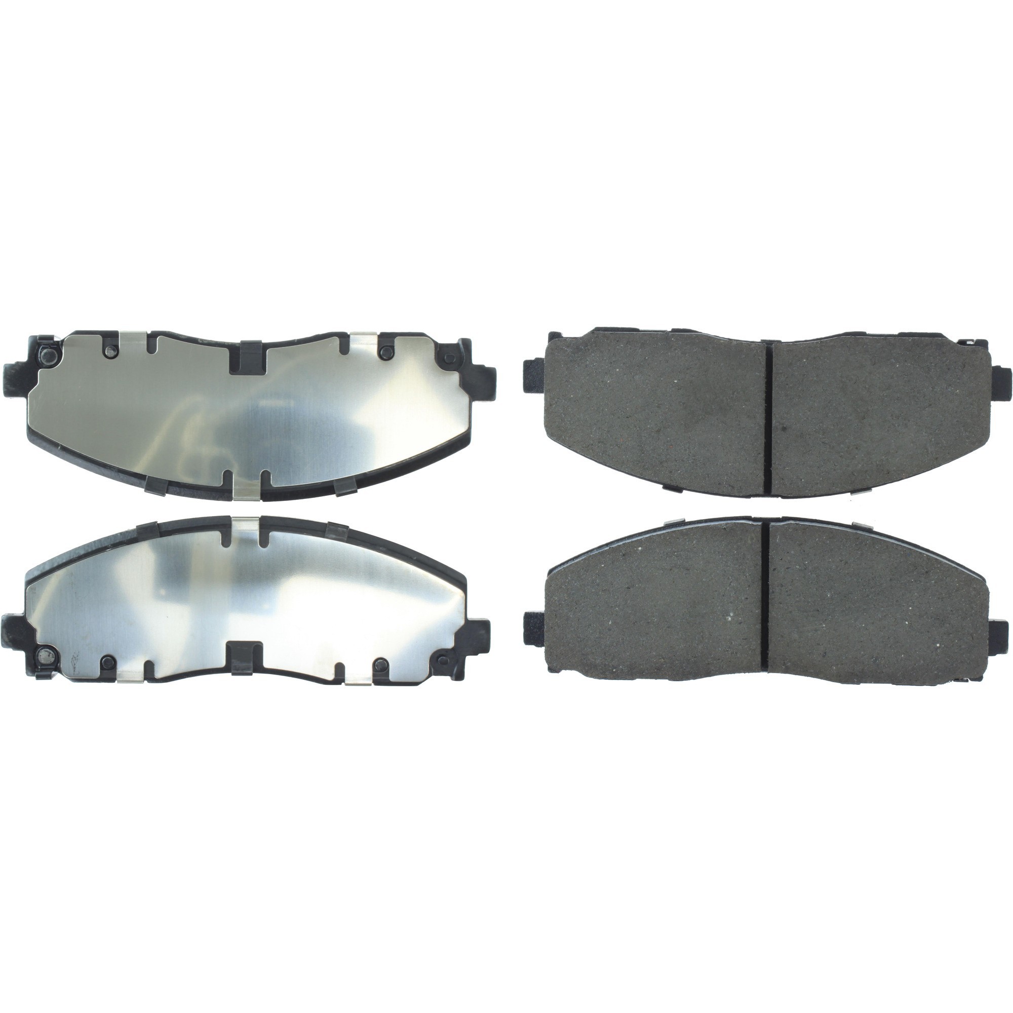 Centric Premium Ceramic Brake Pads with Shims and Hardware