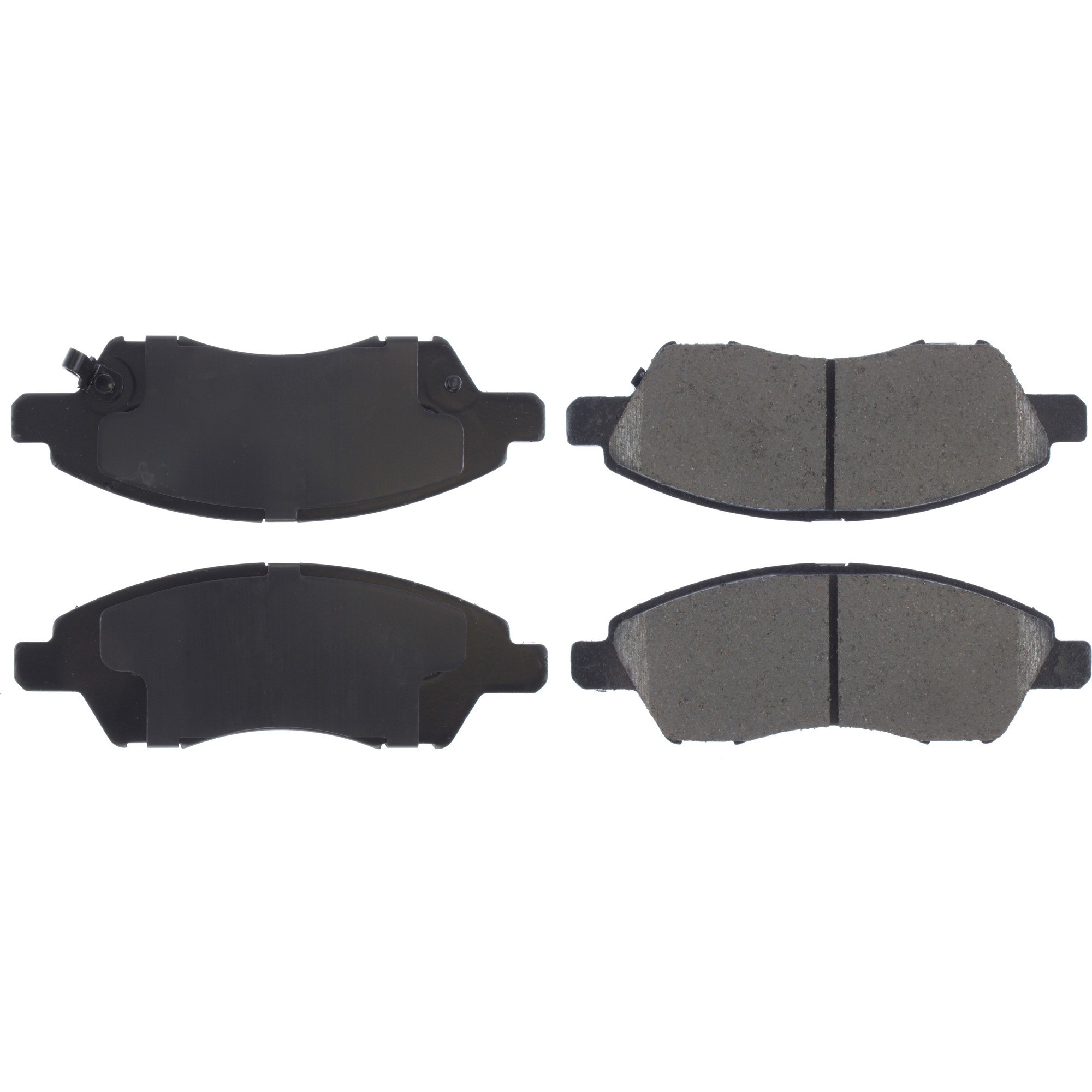 Centric Premium Ceramic Brake Pads with Shims and Hardware