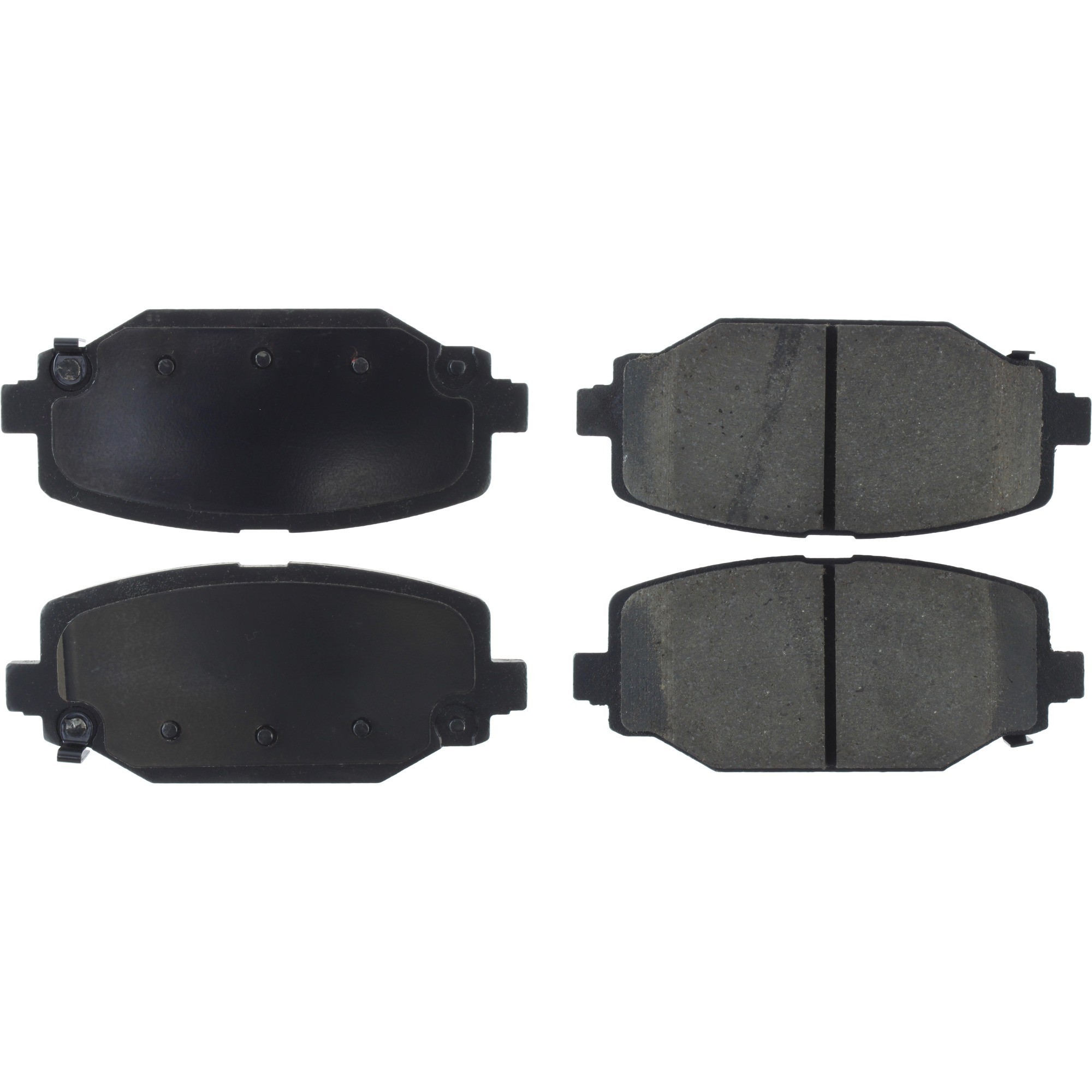 Centric Premium Ceramic Brake Pads with Shims and Hardware
