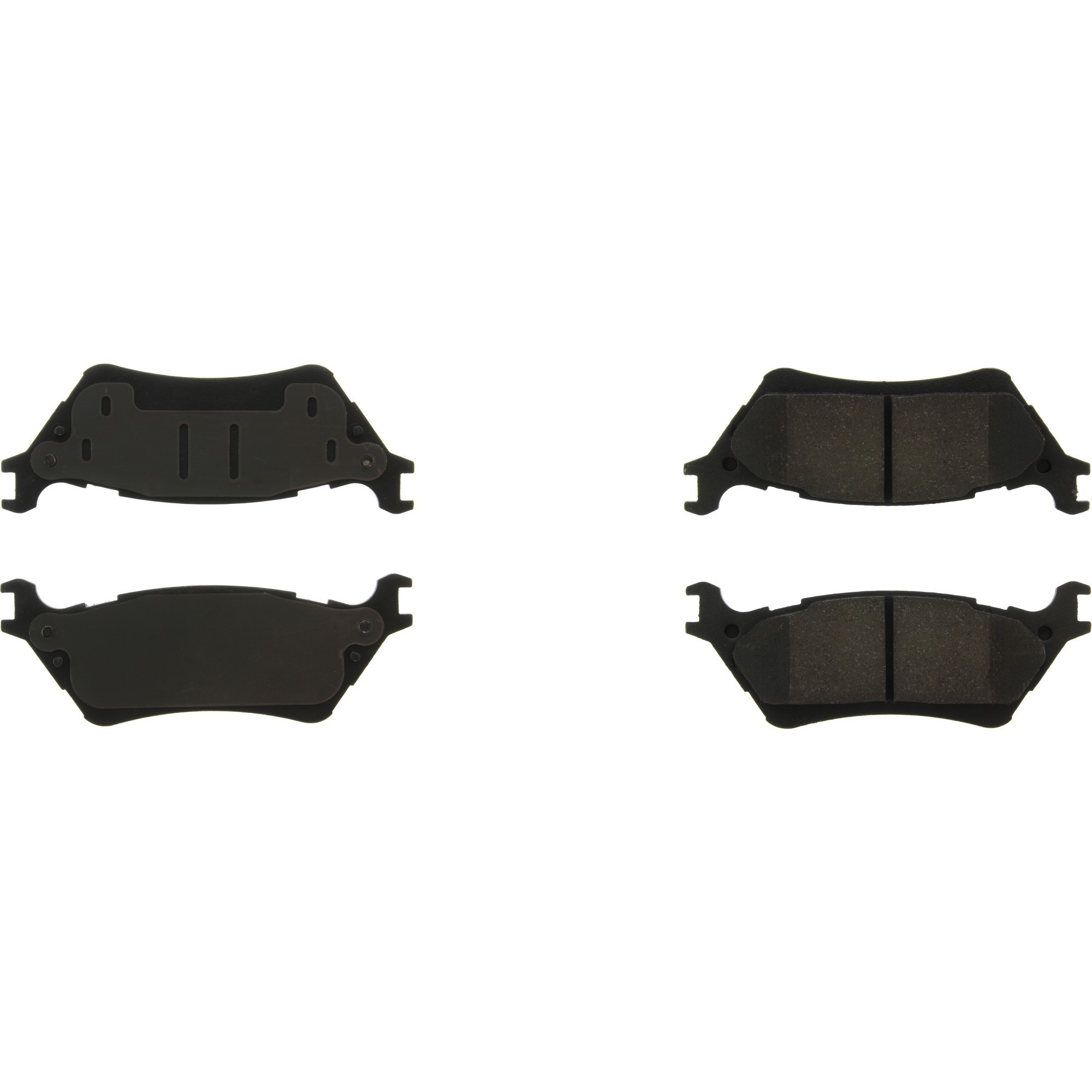 Centric Premium Ceramic Brake Pads with Shims and Hardware
