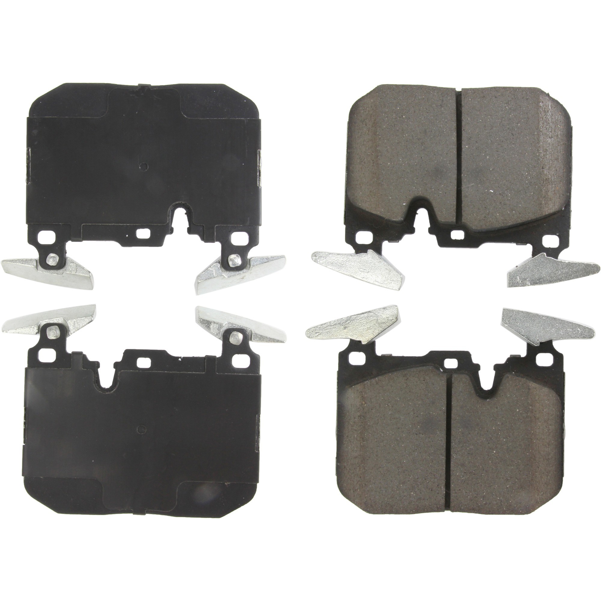 Centric Premium Ceramic Brake Pads with Shims and Hardware