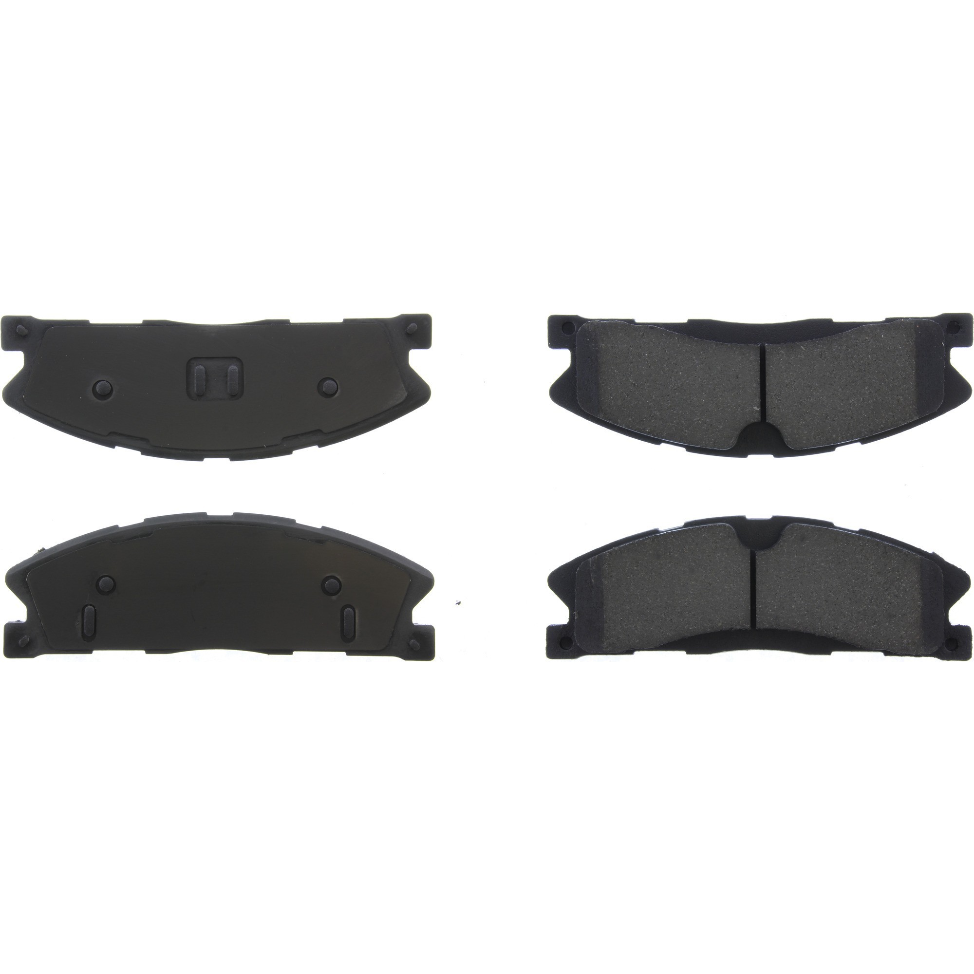 Centric Premium Ceramic Brake Pads with Shims and Hardware