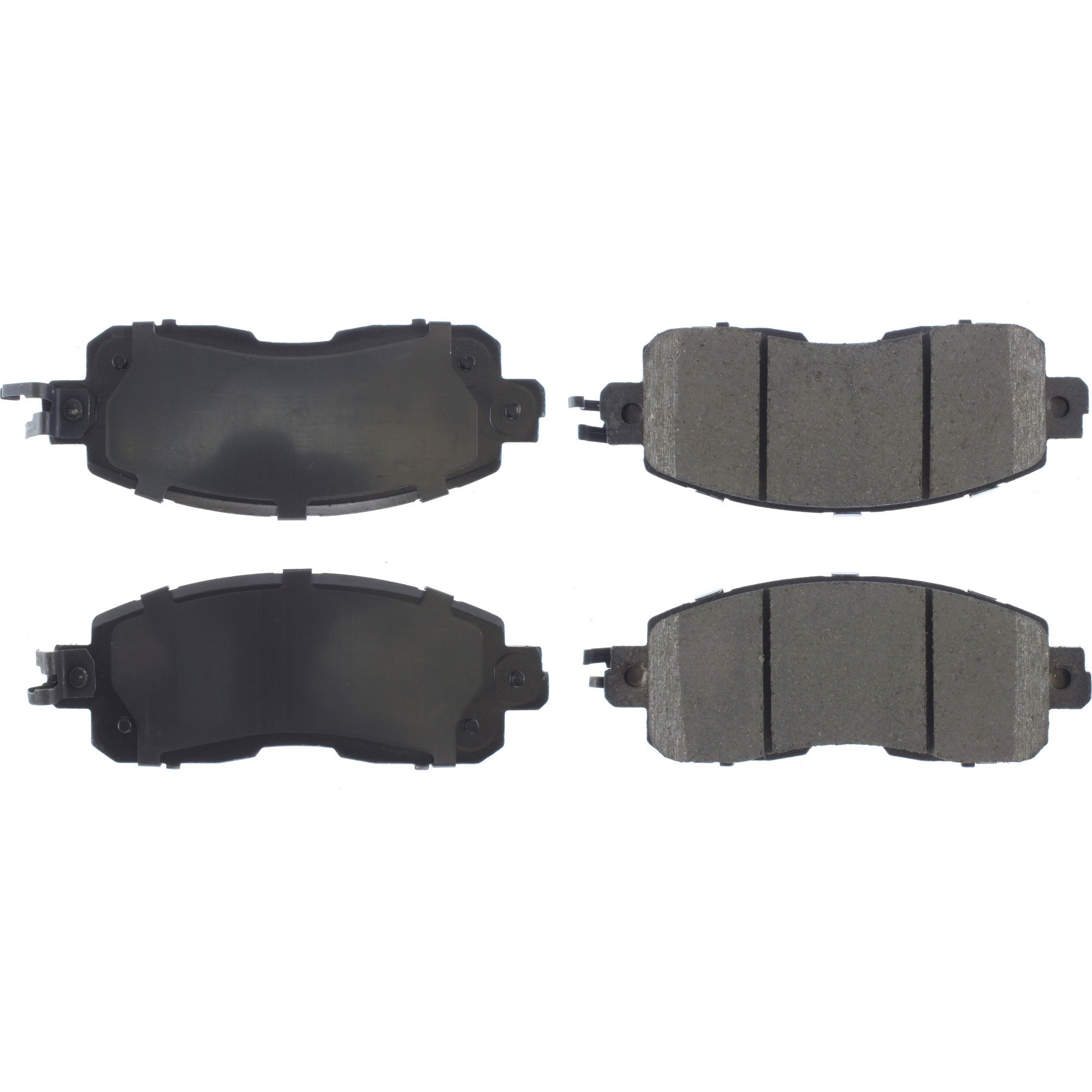 Centric Premium Ceramic Brake Pads with Shims and Hardware