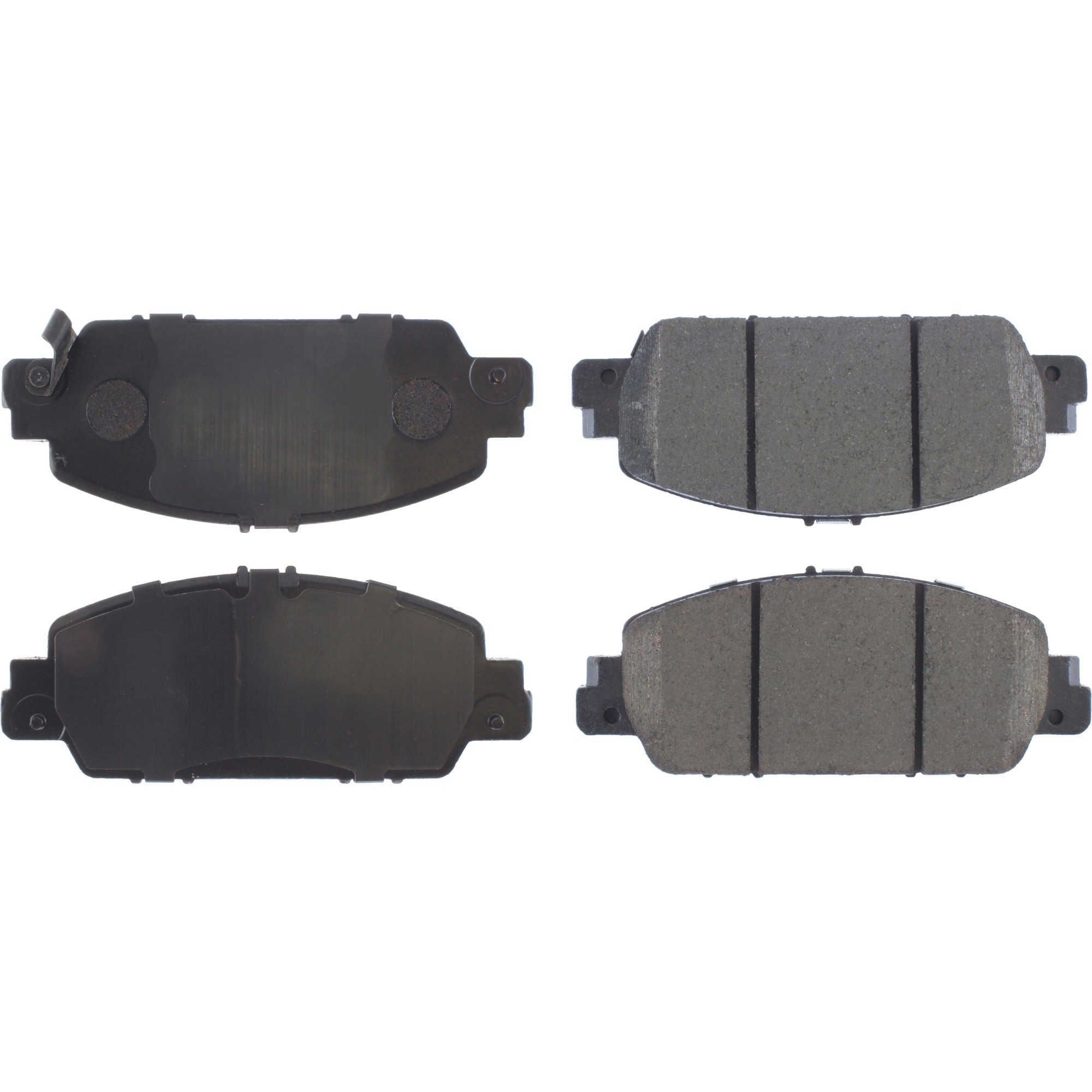 Centric Premium Ceramic Brake Pads with Shims and Hardware