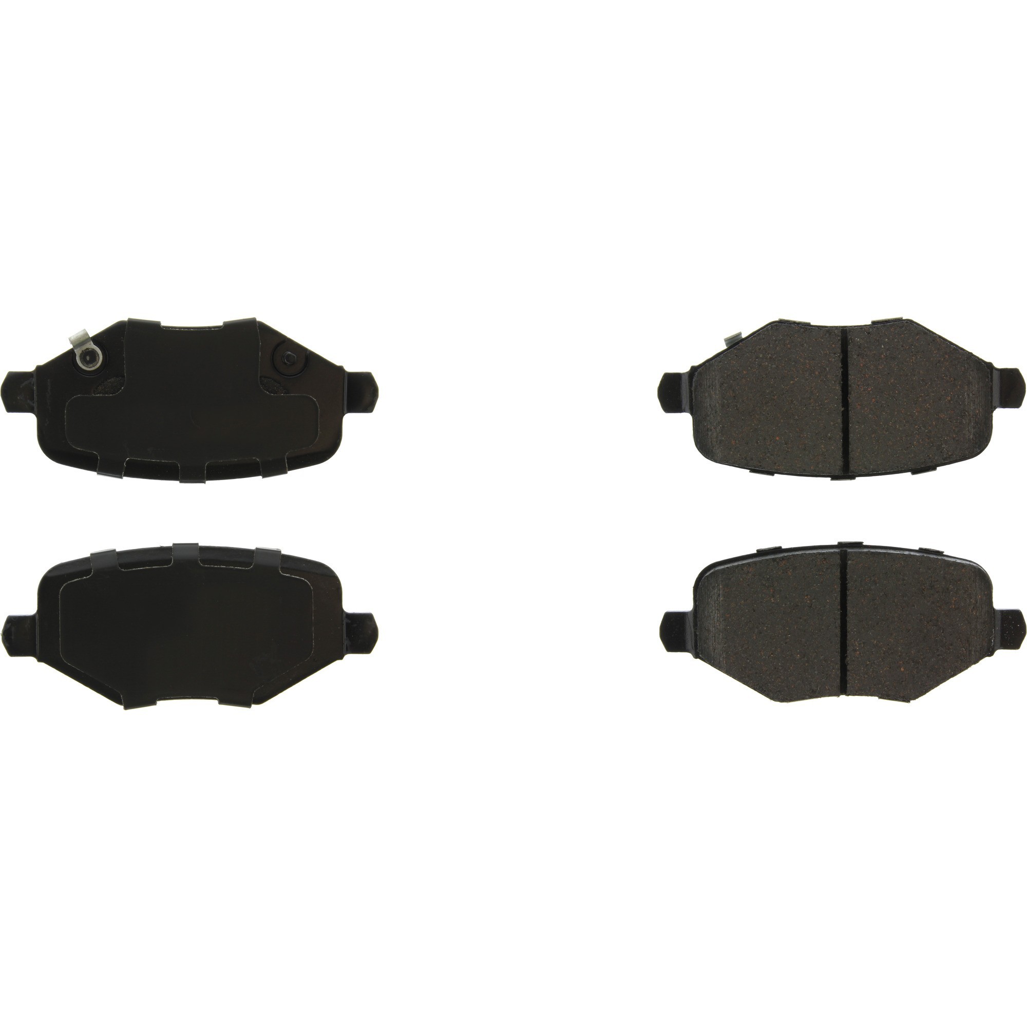 Centric Premium Ceramic Brake Pads with Shims and Hardware