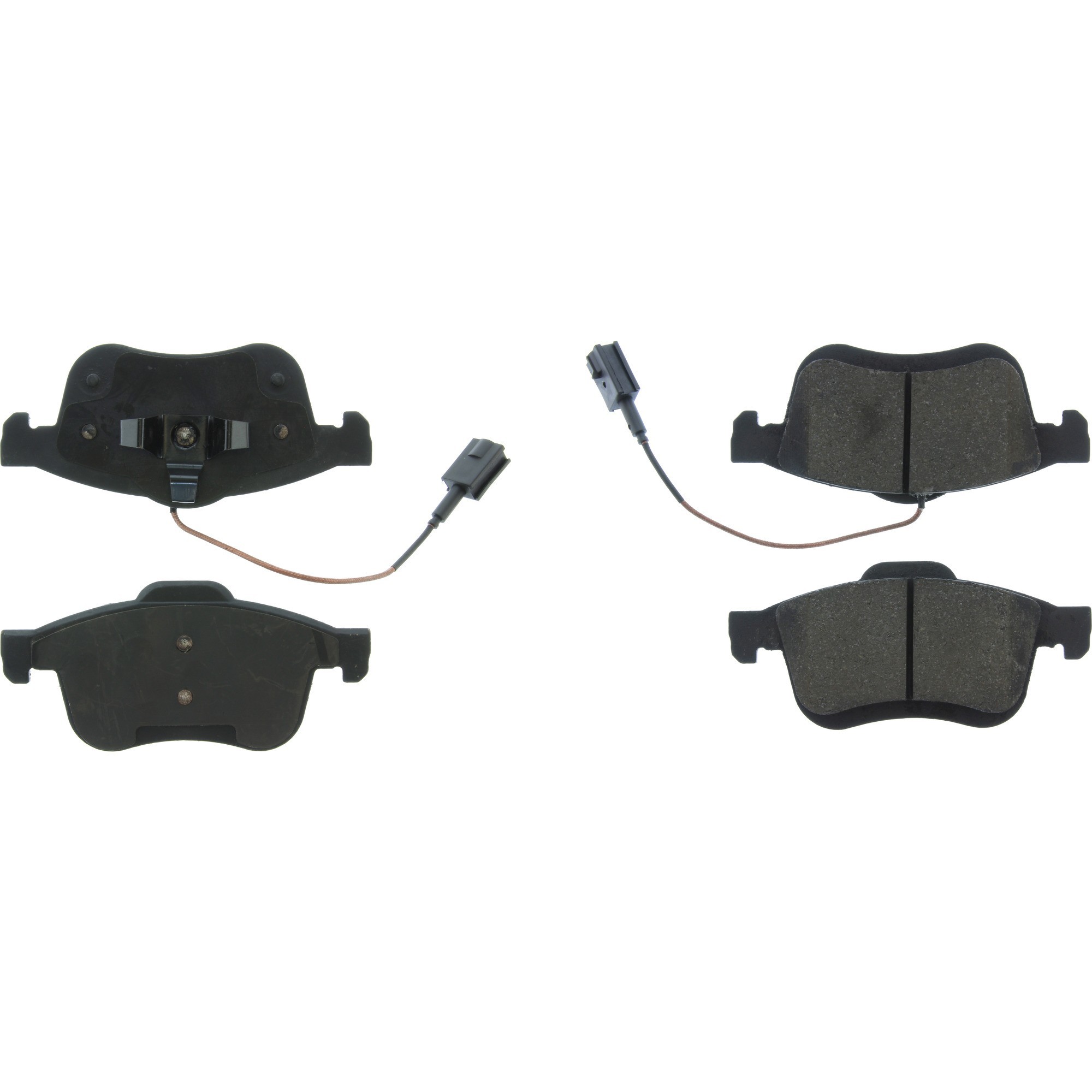 Centric Premium Ceramic Brake Pads with Shims and Hardware