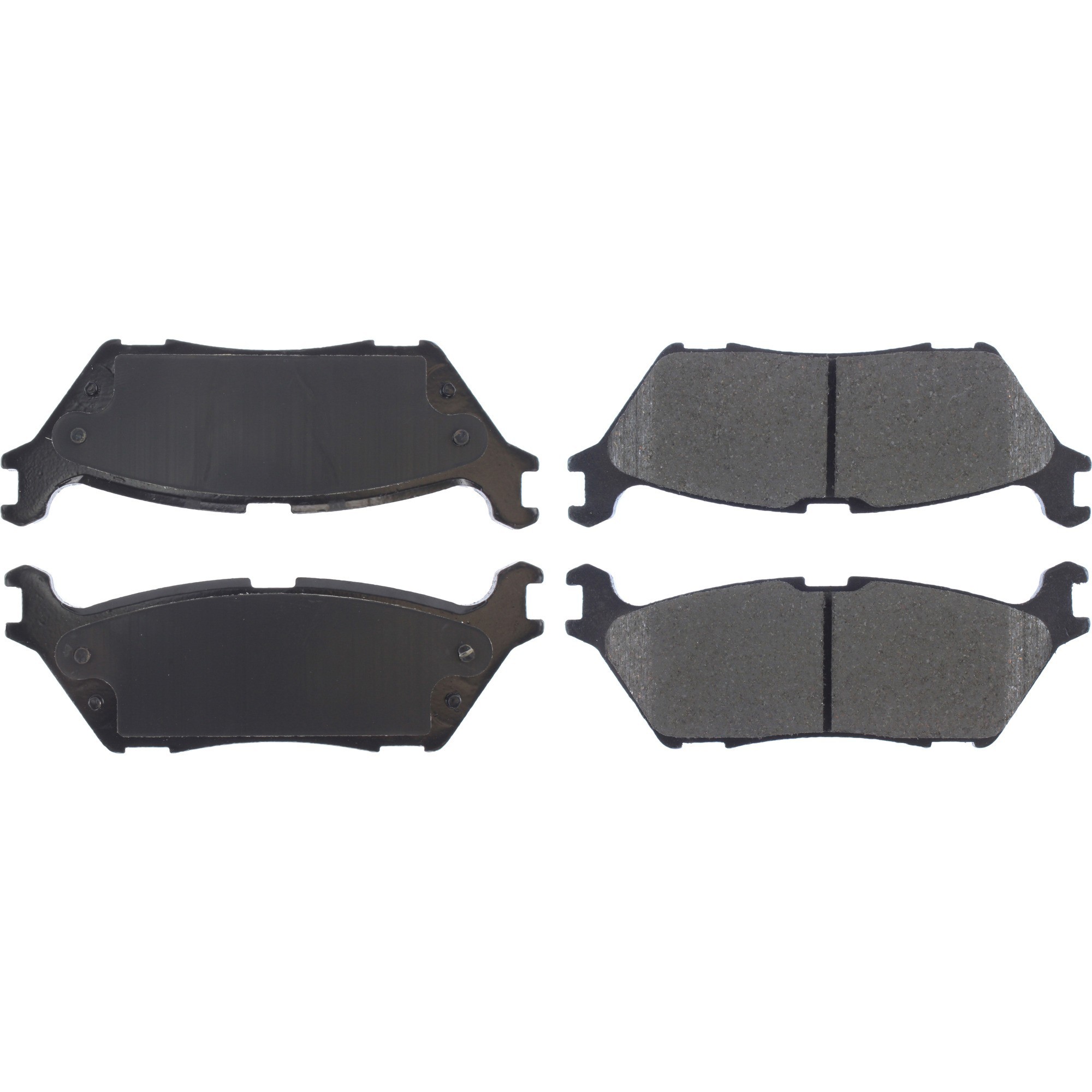 Centric Premium Ceramic Brake Pads with Shims and Hardware