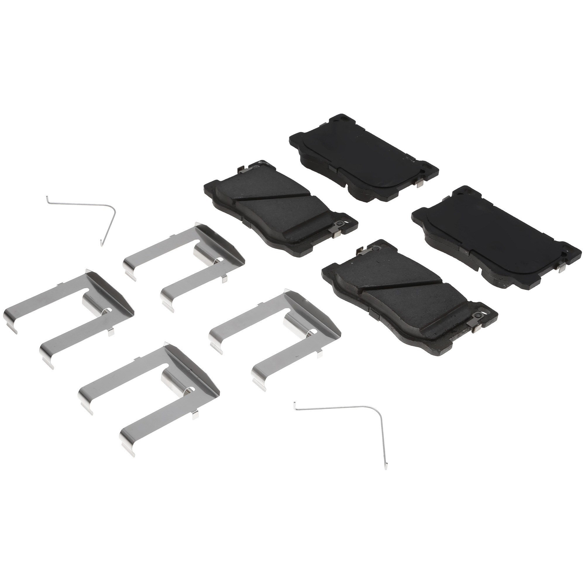 Centric Premium Ceramic Brake Pads with Shims and Hardware