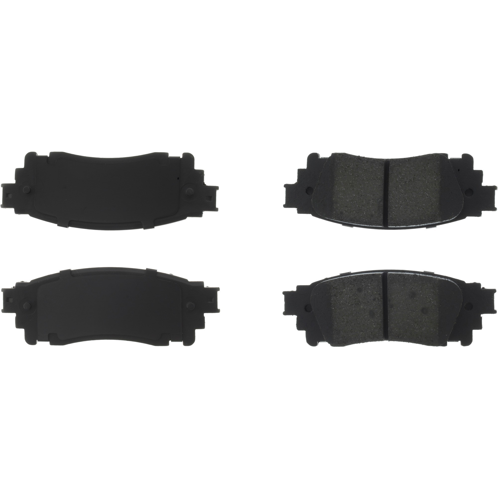 Centric Premium Ceramic Brake Pads with Shims and Hardware