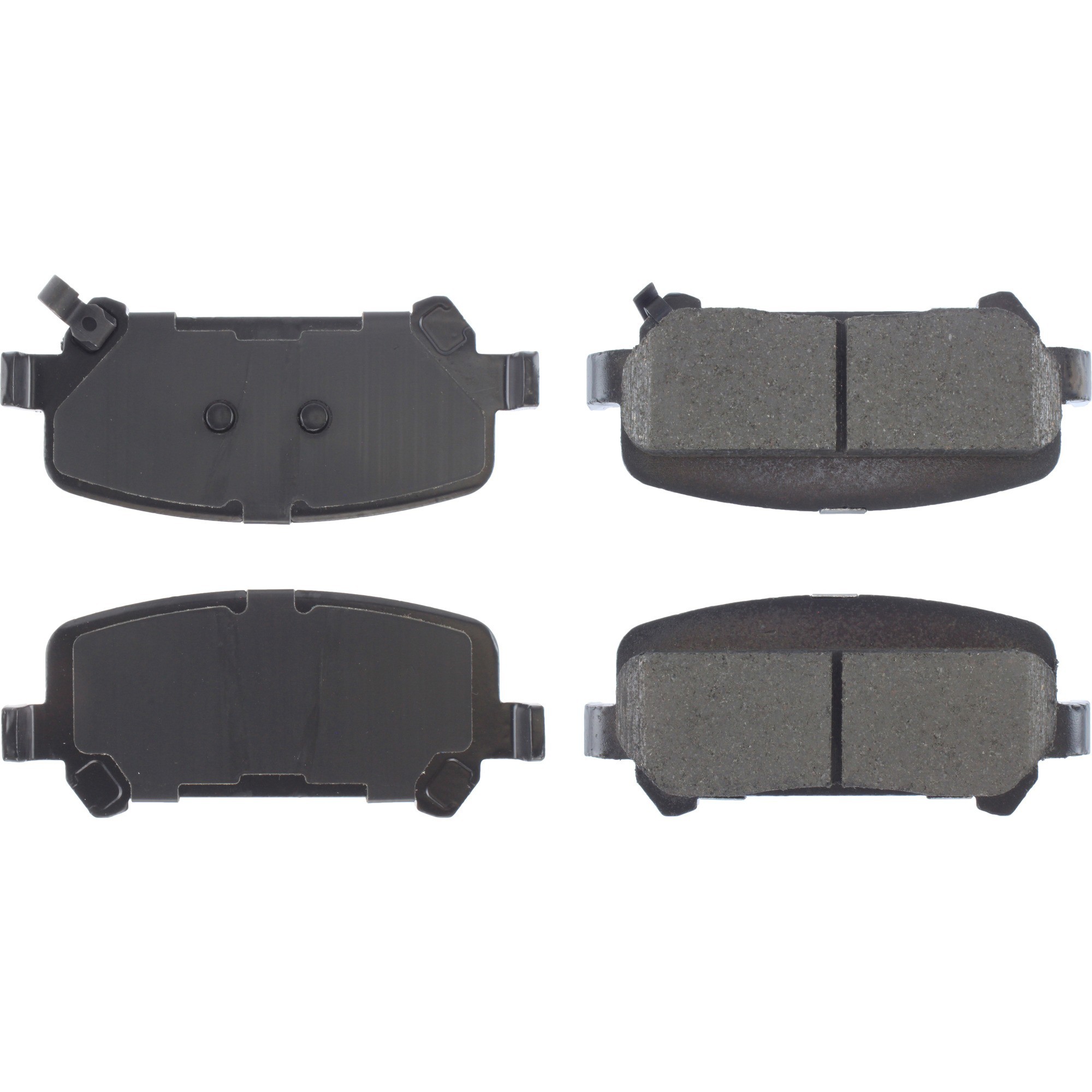 Centric Premium Ceramic Brake Pads with Shims and Hardware