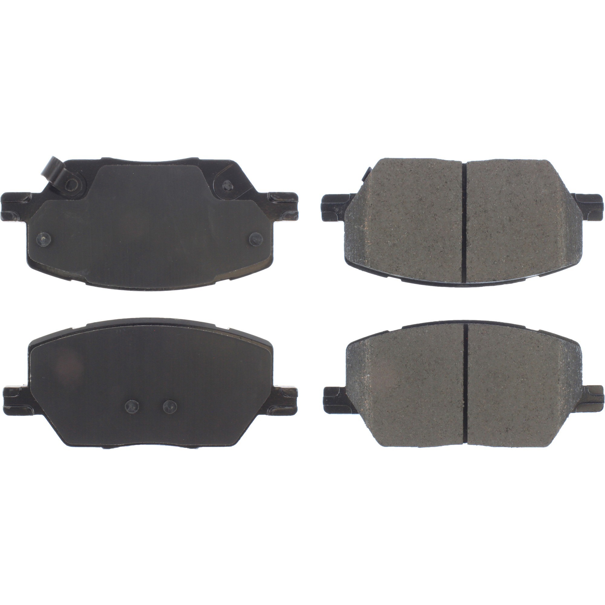 Centric Premium Ceramic Brake Pads with Shims and Hardware