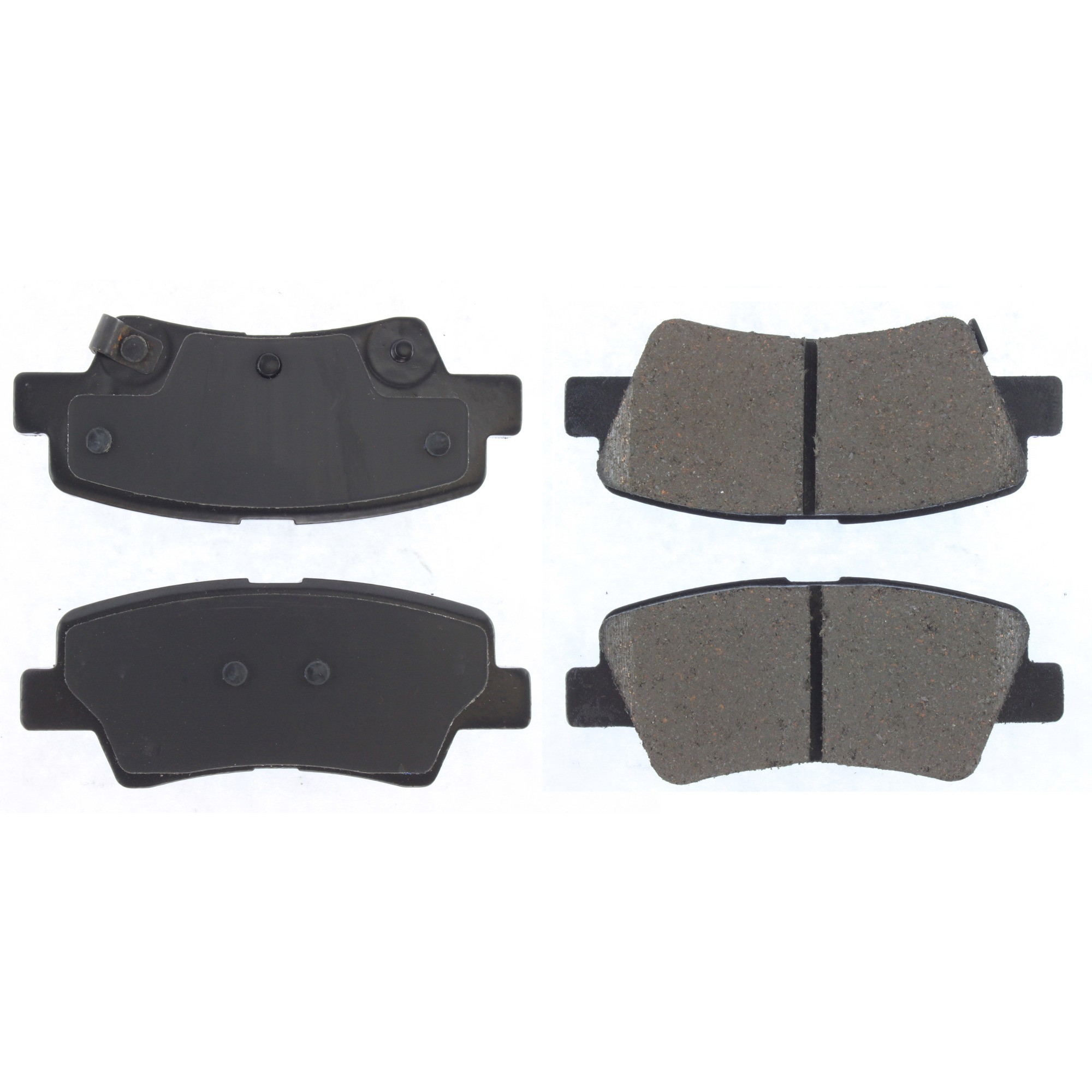 Centric Premium Ceramic Brake Pads with Shims and Hardware