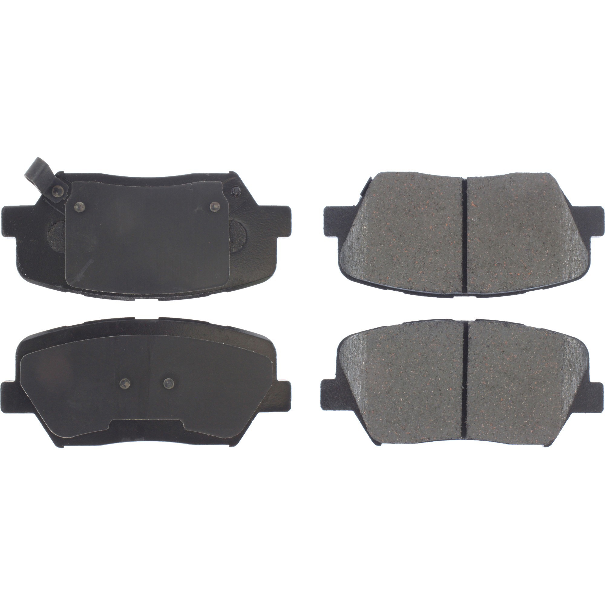 Centric Premium Ceramic Brake Pads with Shims and Hardware