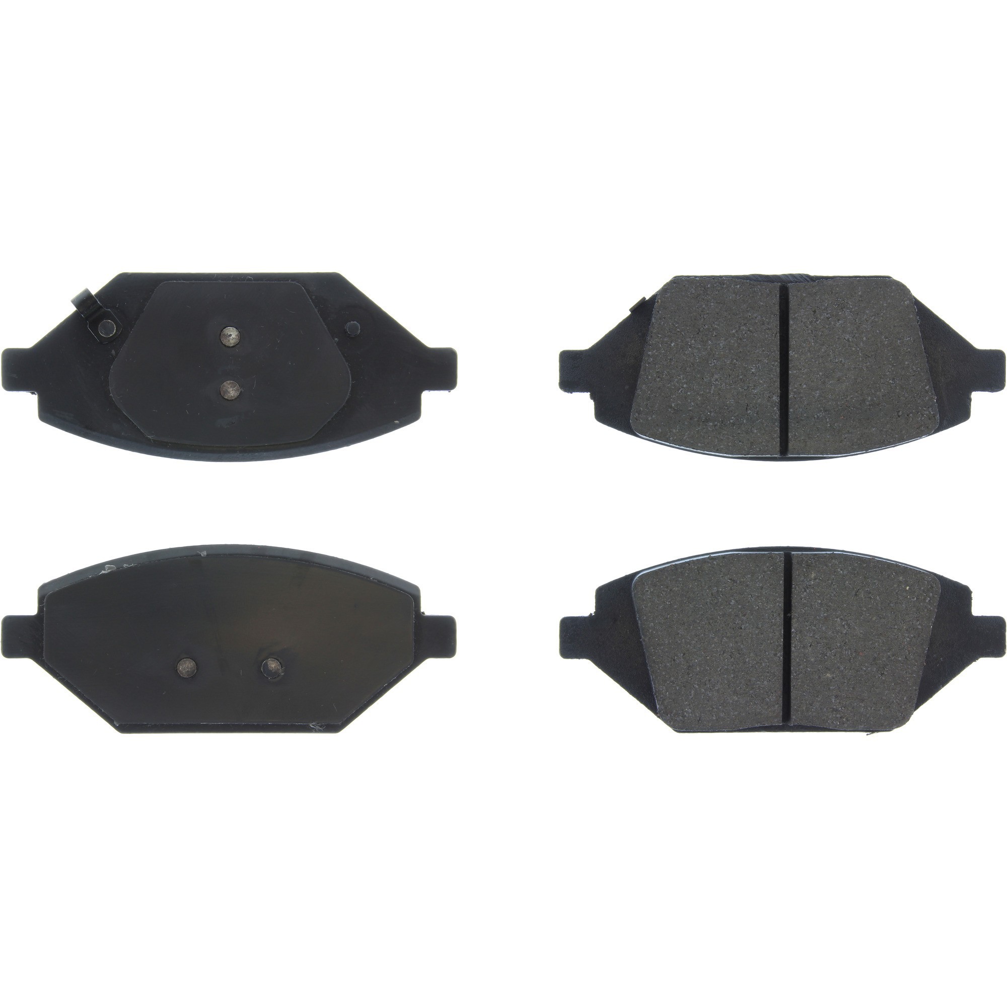 Centric Premium Ceramic Brake Pads with Shims and Hardware