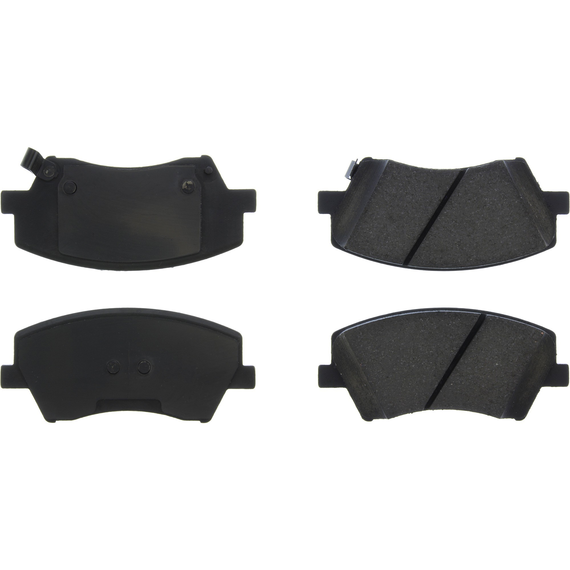 Centric Premium Ceramic Brake Pads with Shims and Hardware