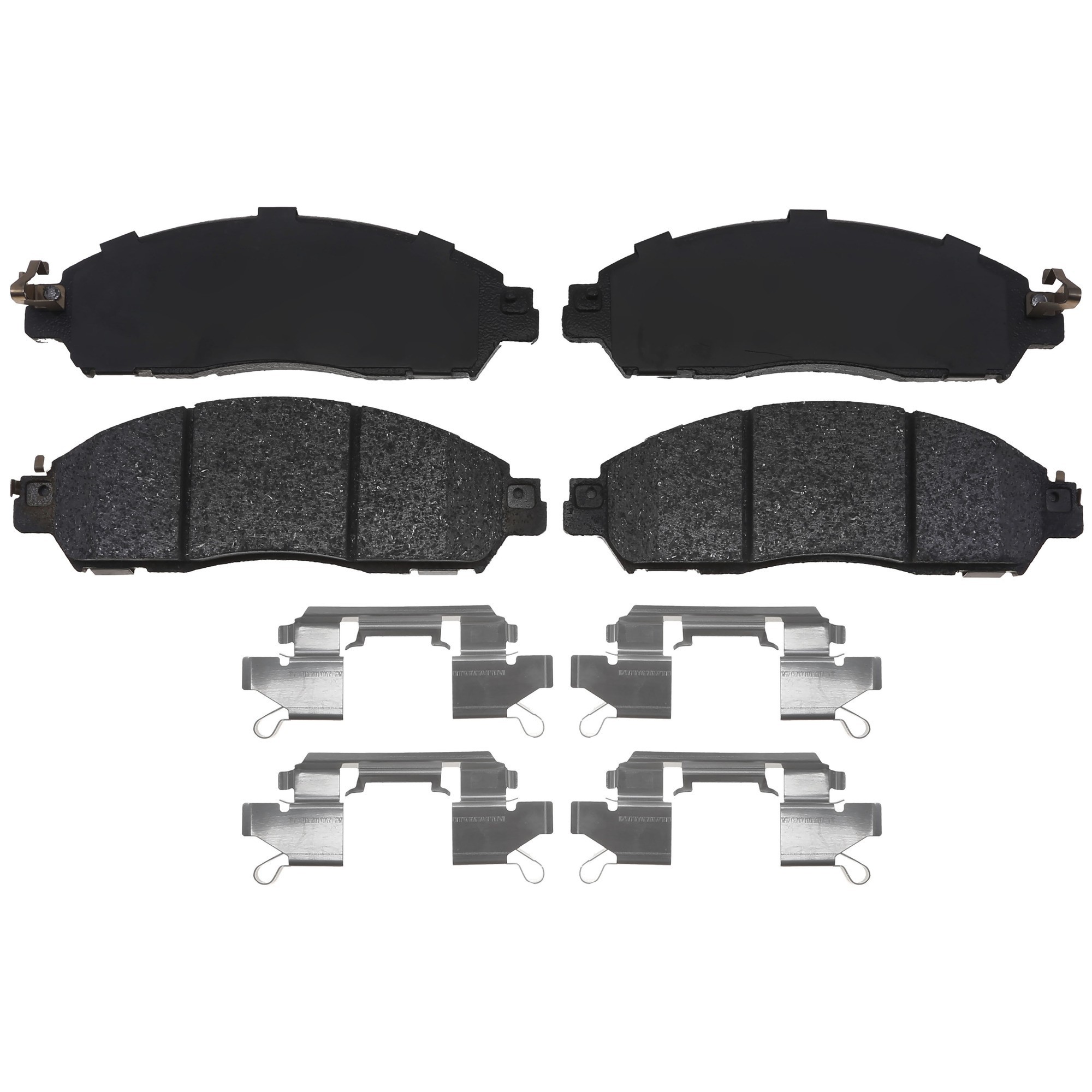 Centric Premium Ceramic Brake Pads with Shims and Hardware