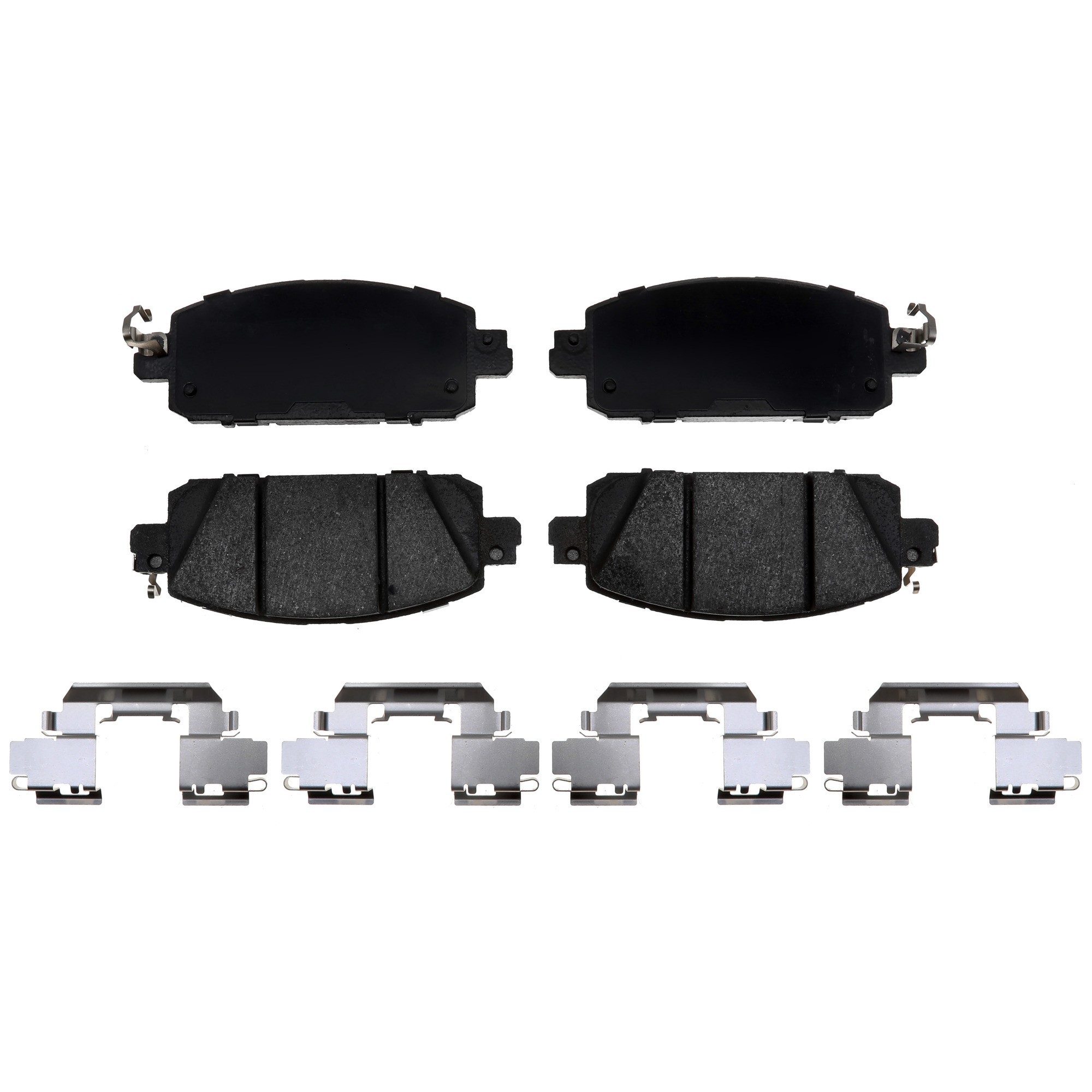 Centric Premium Ceramic Brake Pads with Shims and Hardware