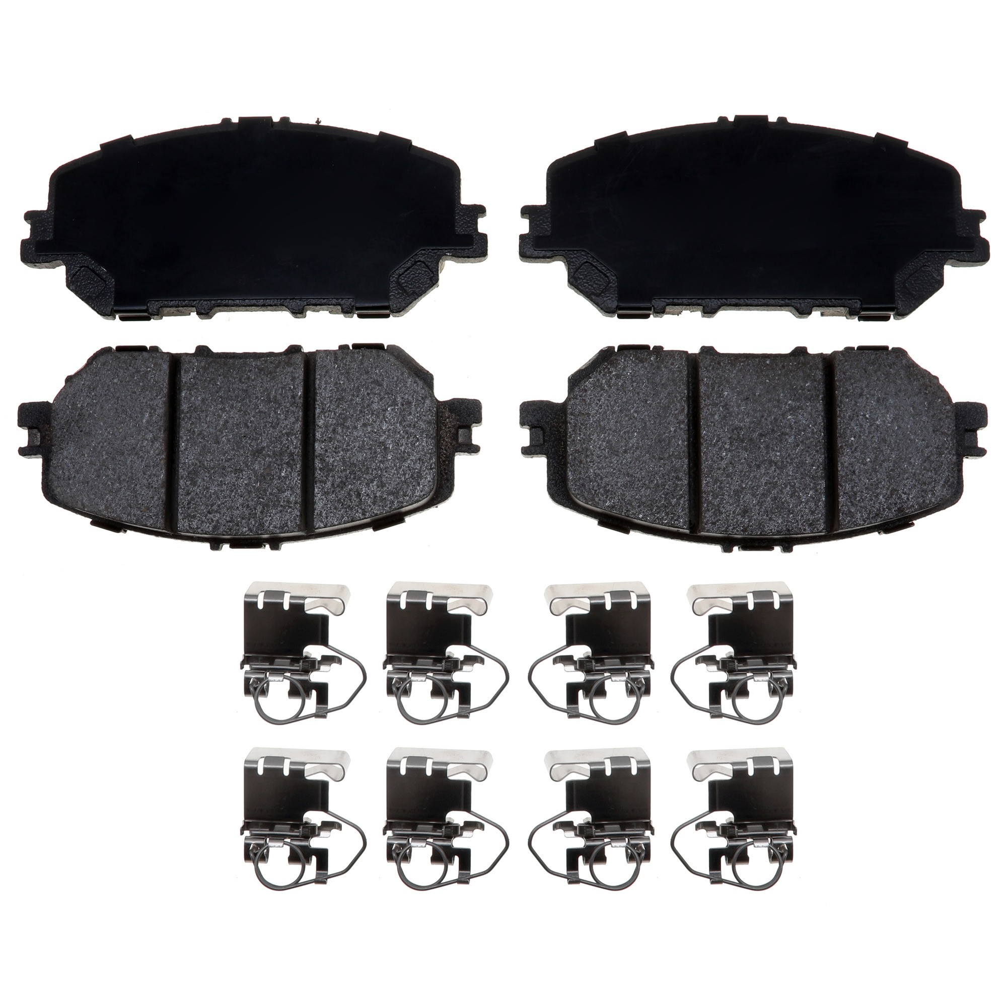 Centric Premium Ceramic Brake Pads with Shims and Hardware