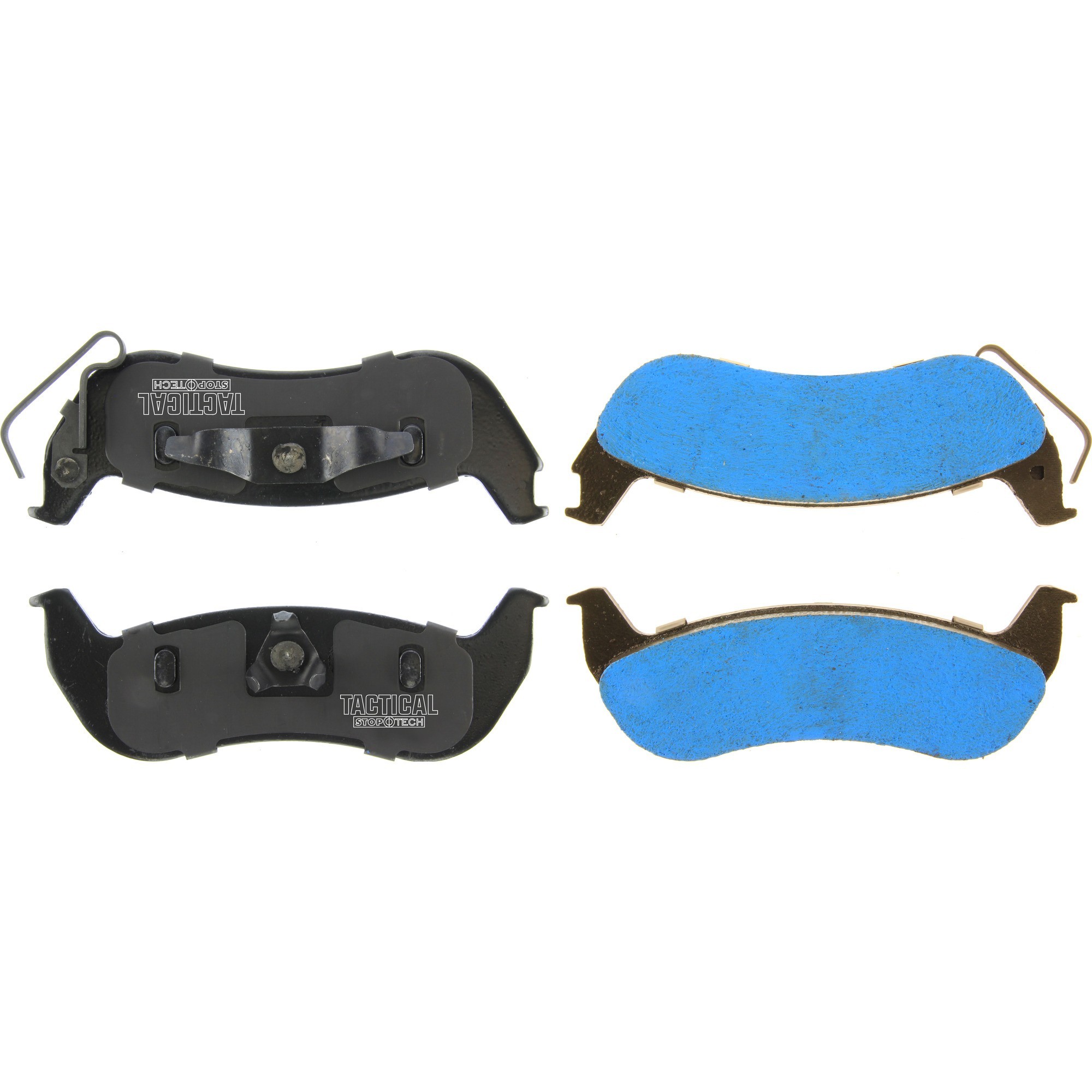Centric Tactical Police Duty Brake Pads with Hardware