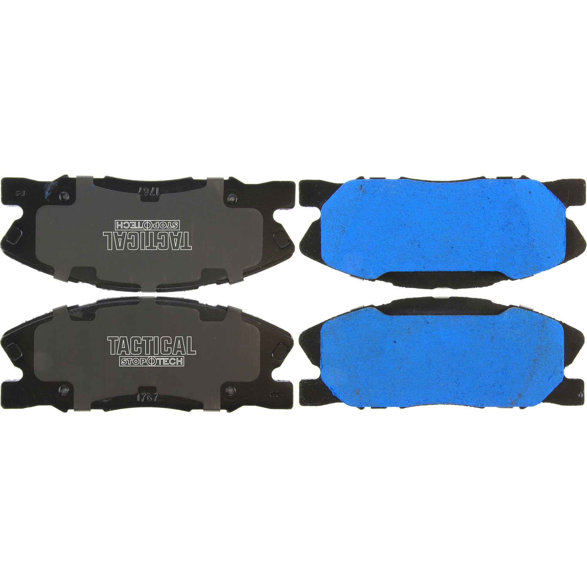 Centric Tactical Police Duty Brake Pads with Hardware