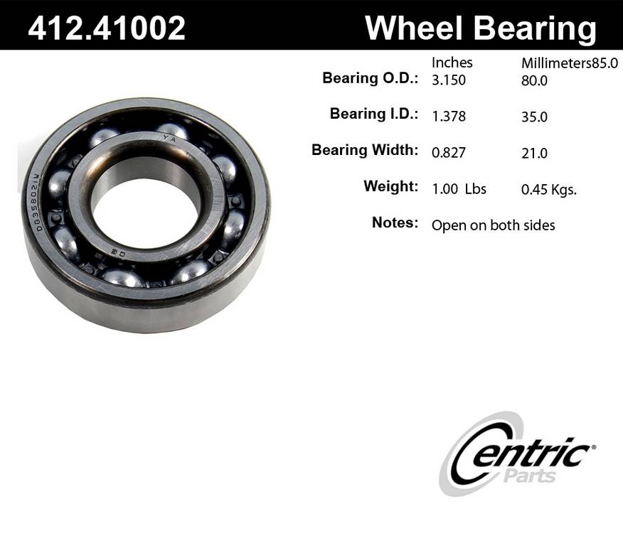 Centric Premium Double Row Wheel Bearing