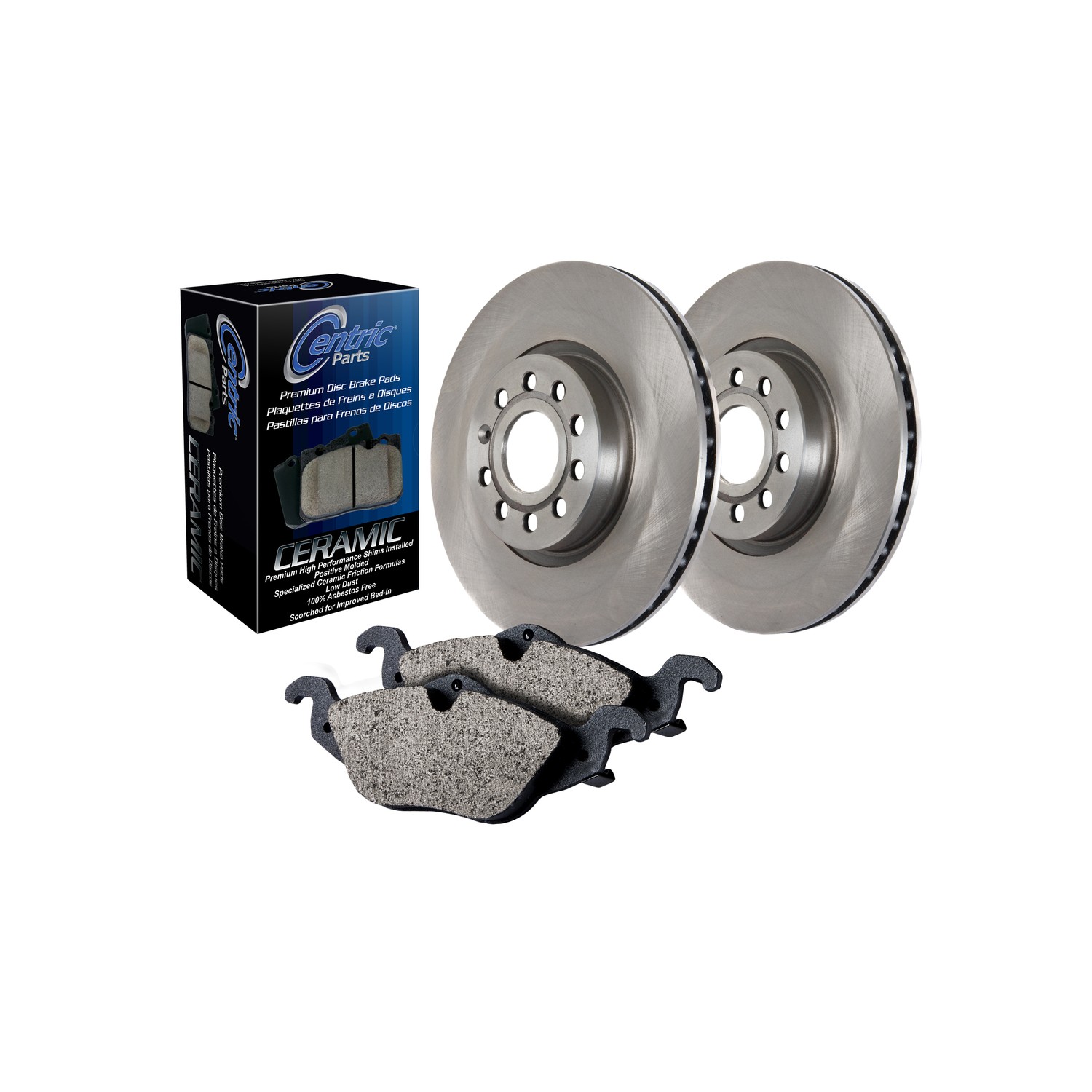 Centric Select Axle Pack 4-Wheel Brake Kit