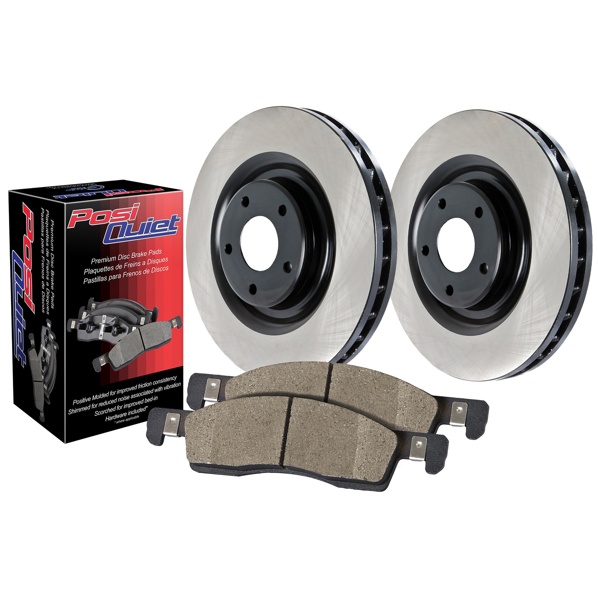 Centric Preferred Pack Single Axle Front Disc Brake Kit