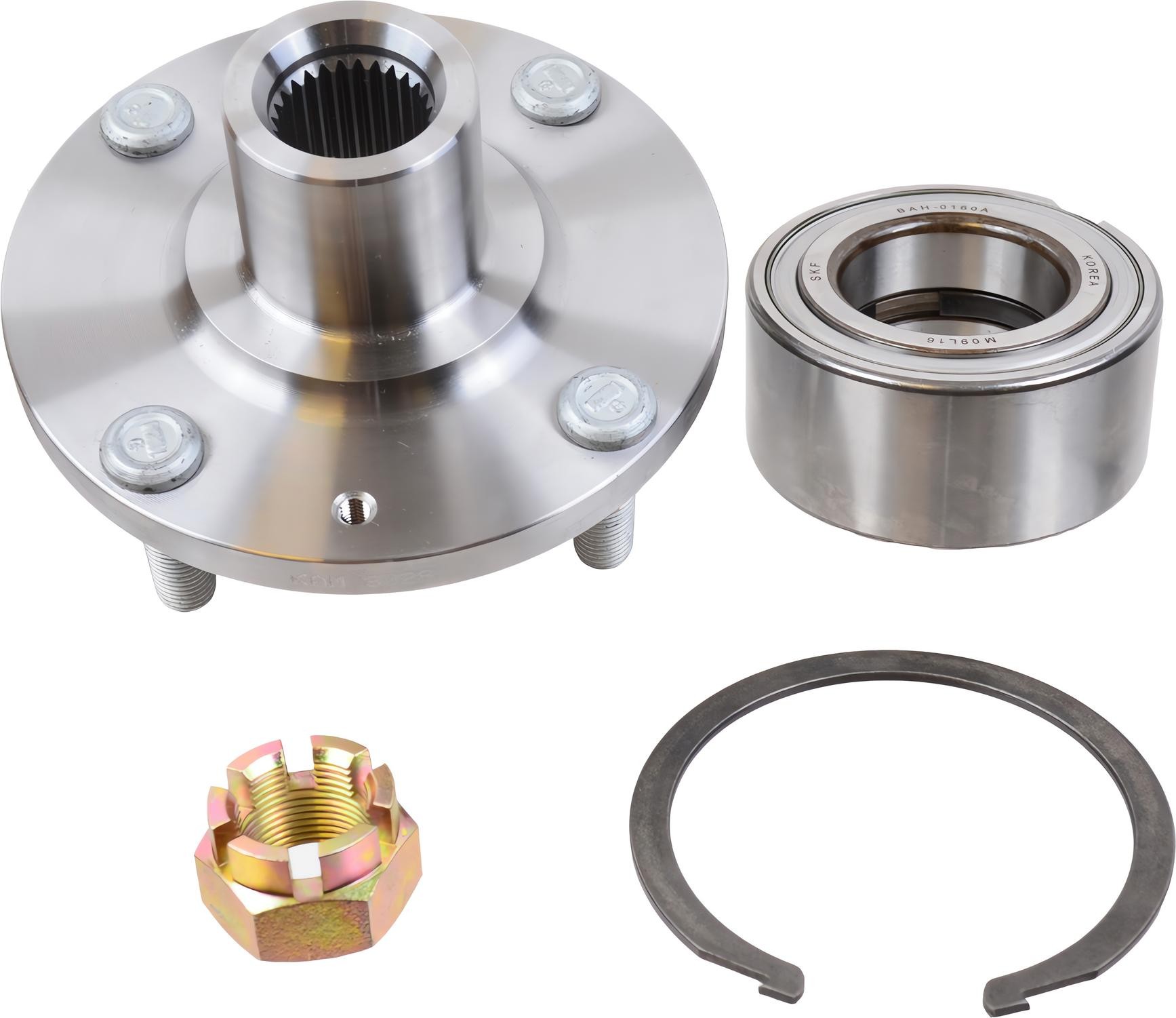 SKF Front Wheel Hub Bearing FWD Kit BR930562K For 2003 2004 2005 Hyundai Sonata