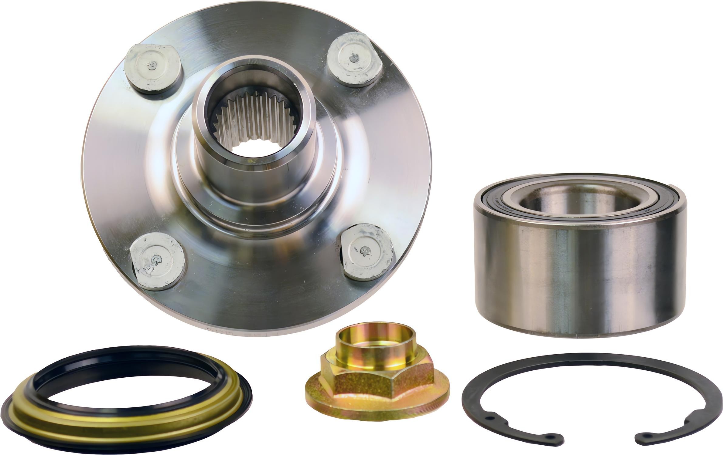 SKF Front Wheel Hub Bearing Kit BR930572K For Mazda