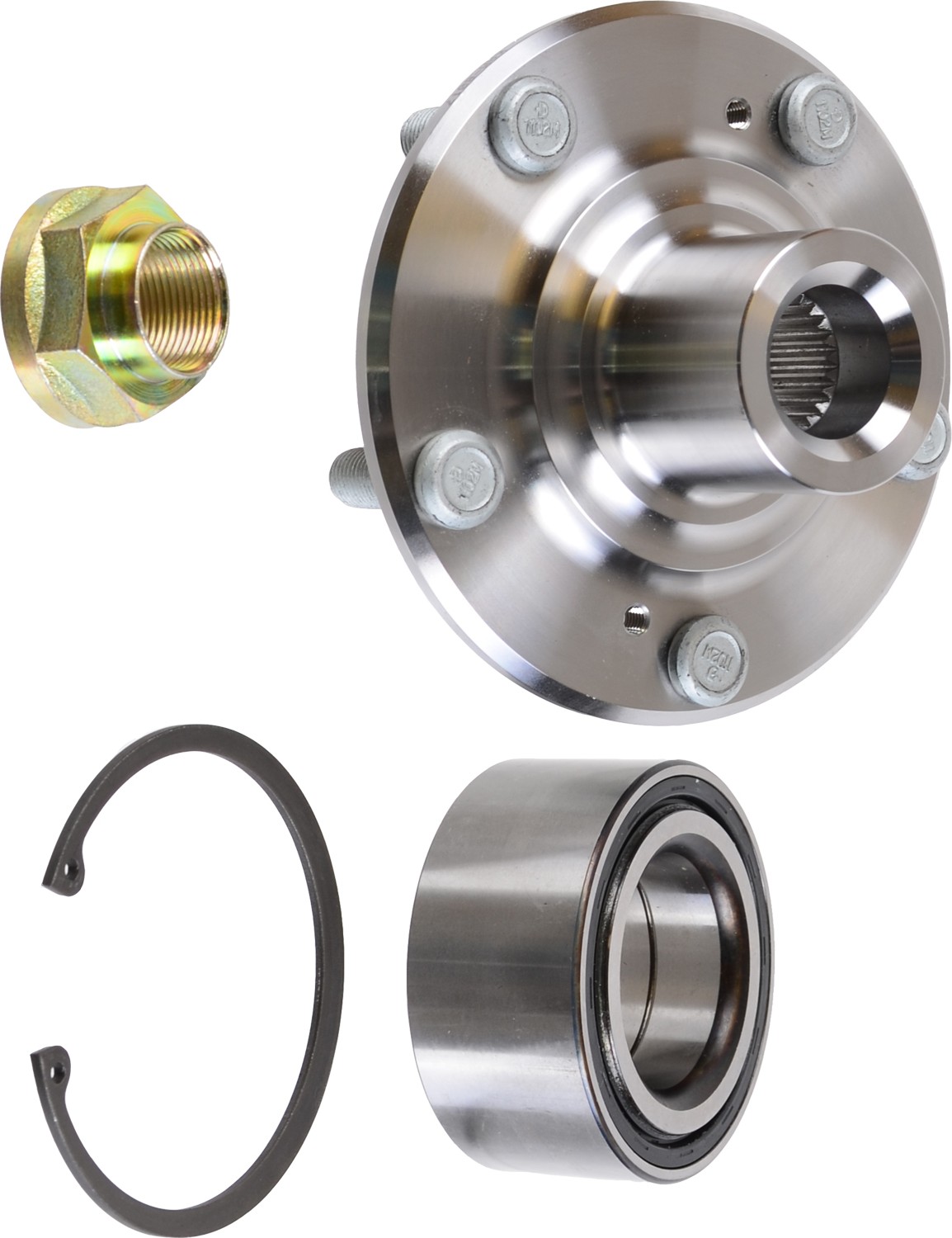 SKF Front Wheel Hub Bearing Kit BR930576K For Honda 2003-2014