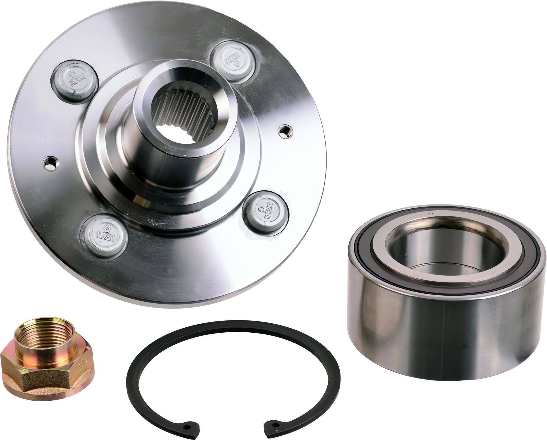 SKF Front Wheel Hub Bearing Kit BR930581K For Honda 2009-2014