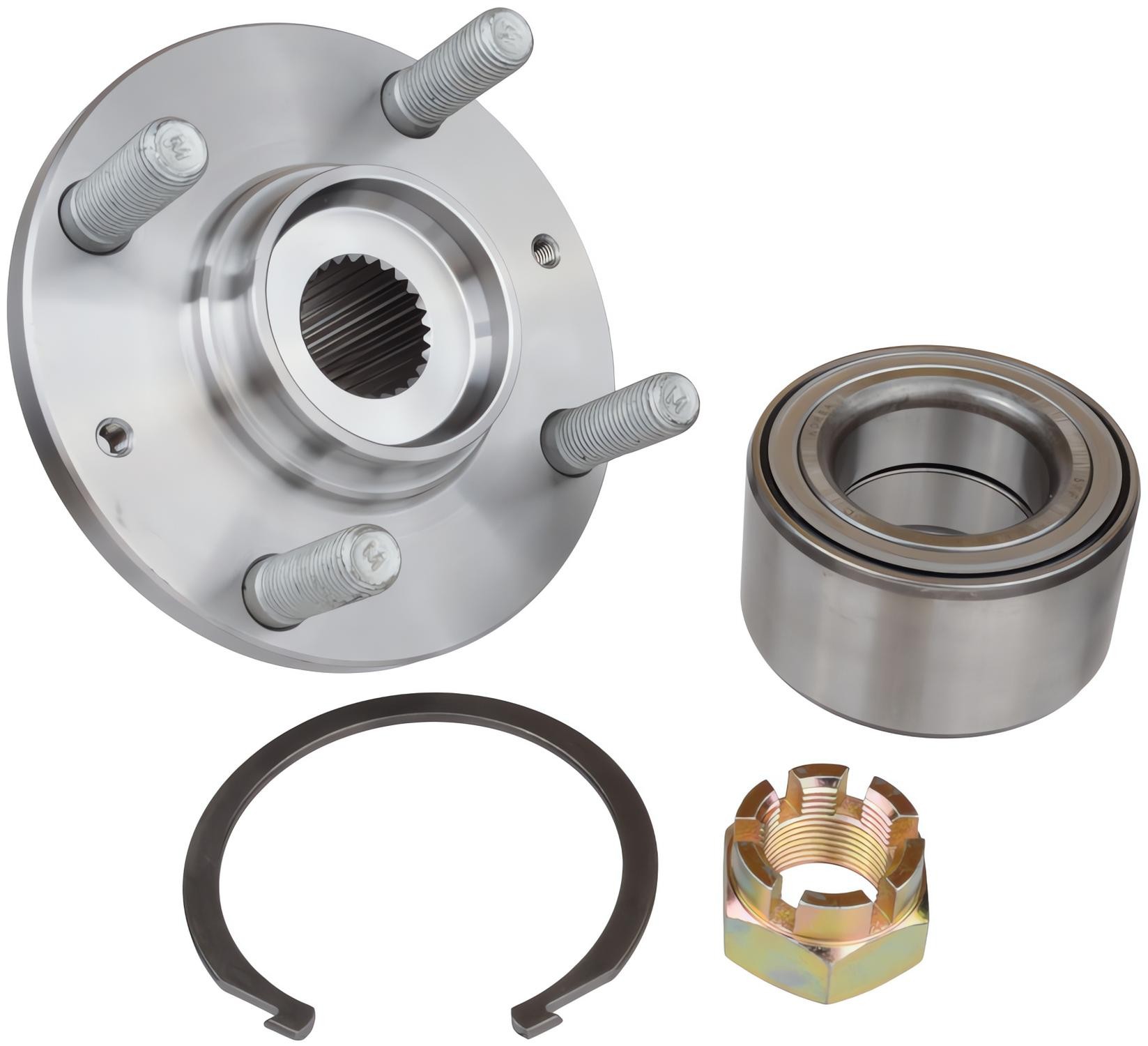 SKF Front Wheel Hub Bearing Kit BR930592K For Kia Hyundai 2005-2011