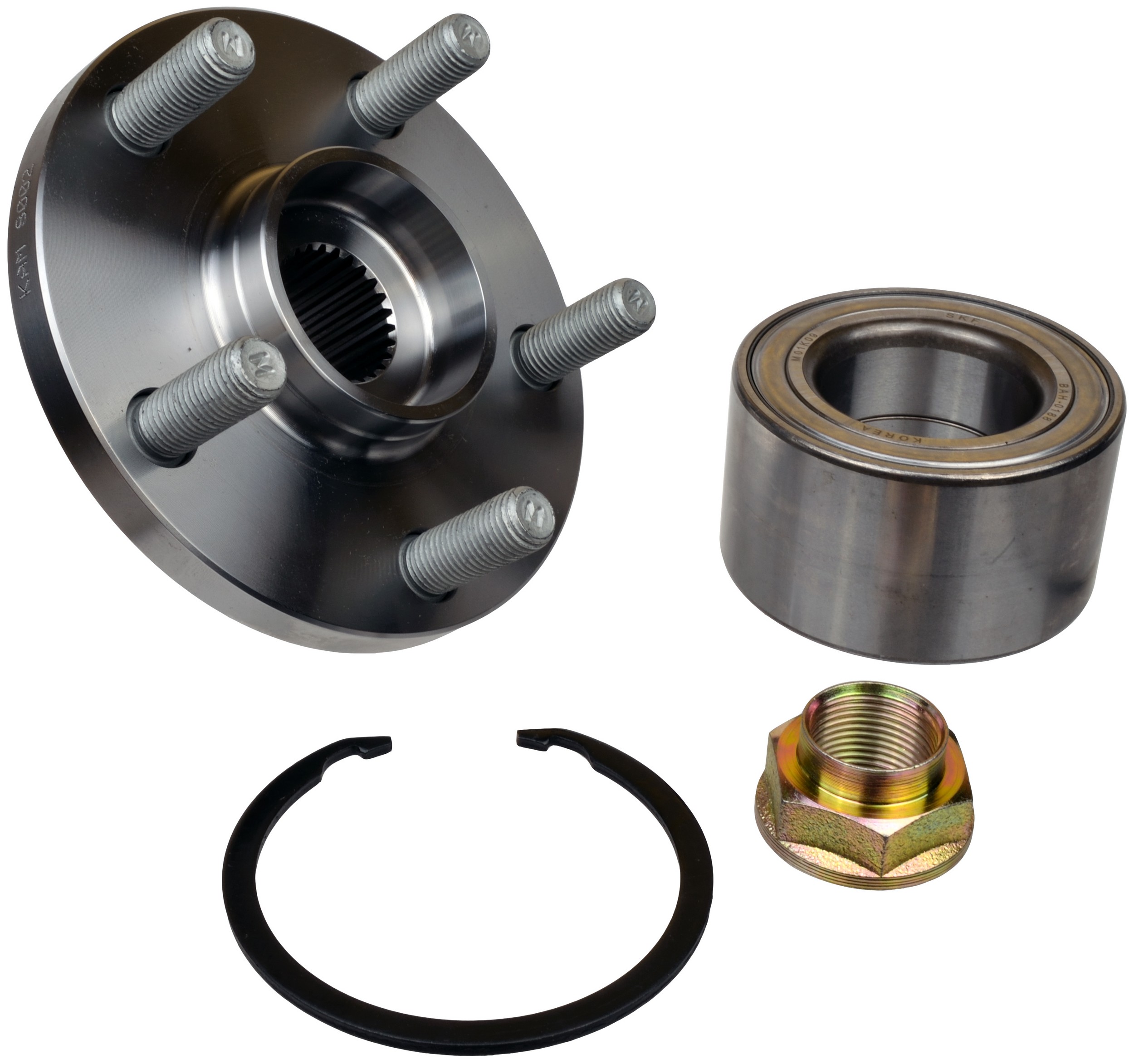 SKF Front Wheel Hub Bearing Kit BR930598K For Toyota Pontiac 00-18