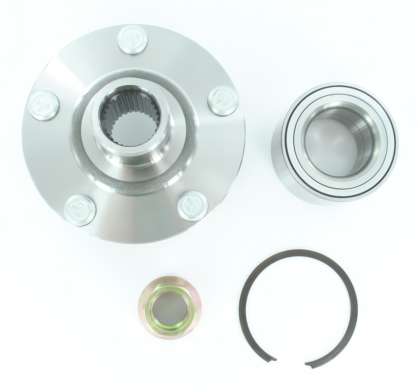 SKF Front Wheel Hub and Bearing Kit BR930600K For Nissan Altima Maxima i30 i35