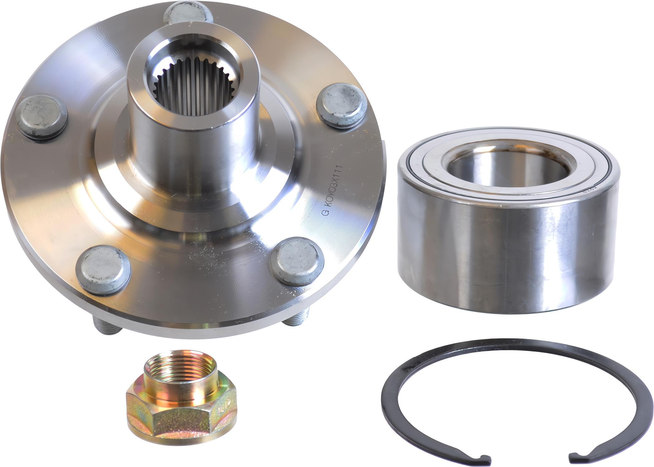 SKF Front Wheel Hub Bearing Kit BR930893K For AWD 2010 11 12 13 14-16 Highlander
